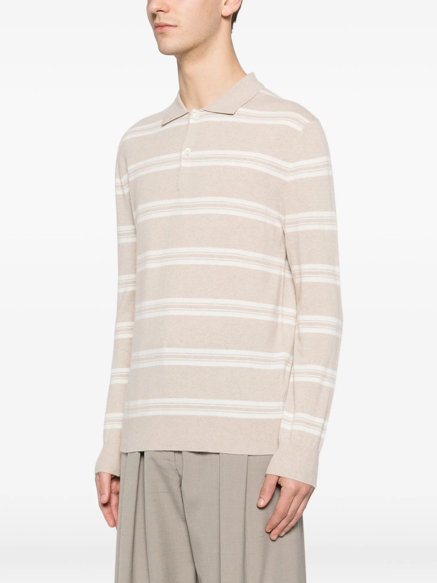 Swansea long-sleeve polo shirt