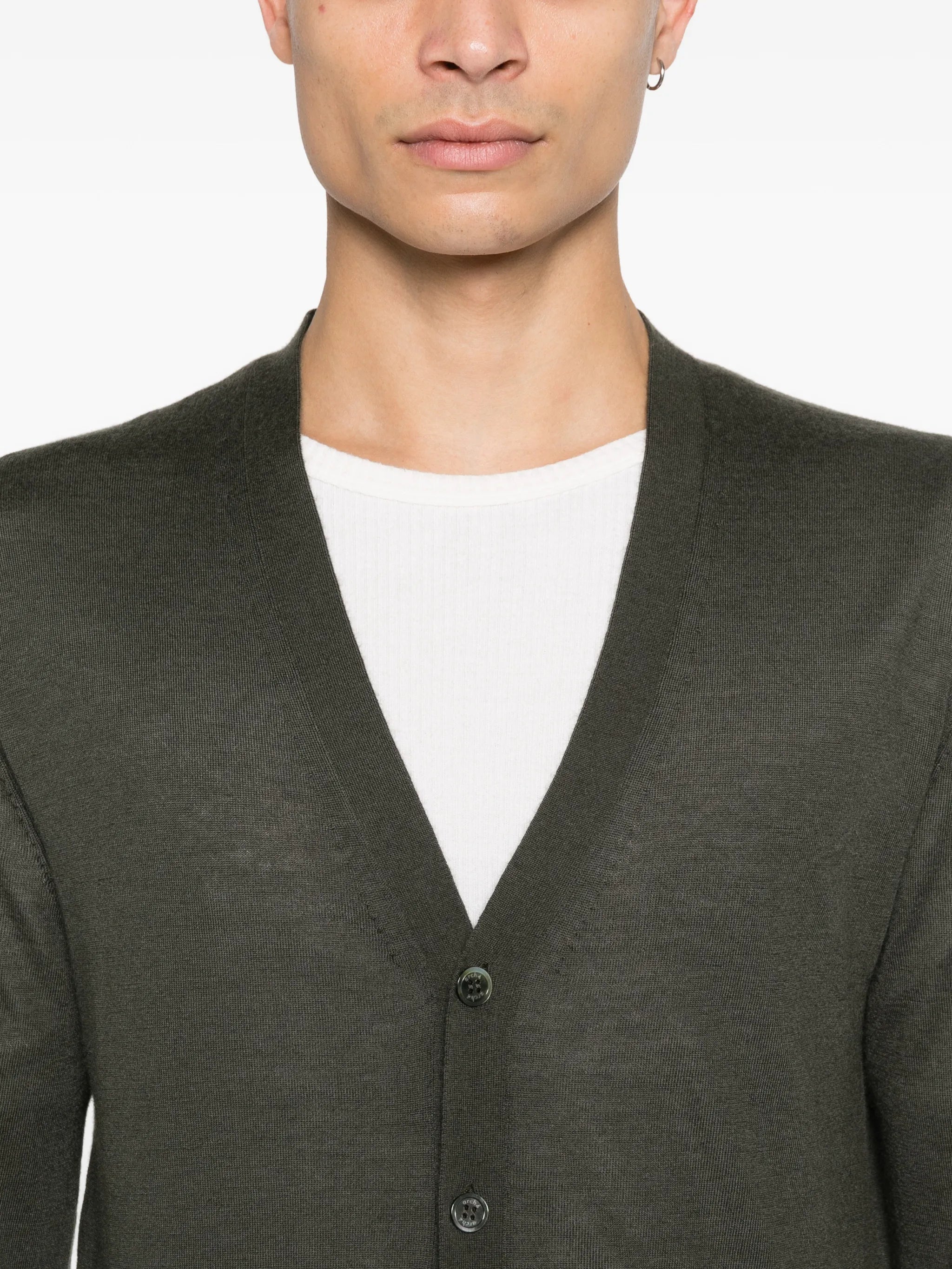 Mr Cruickshank buttoned cardigan