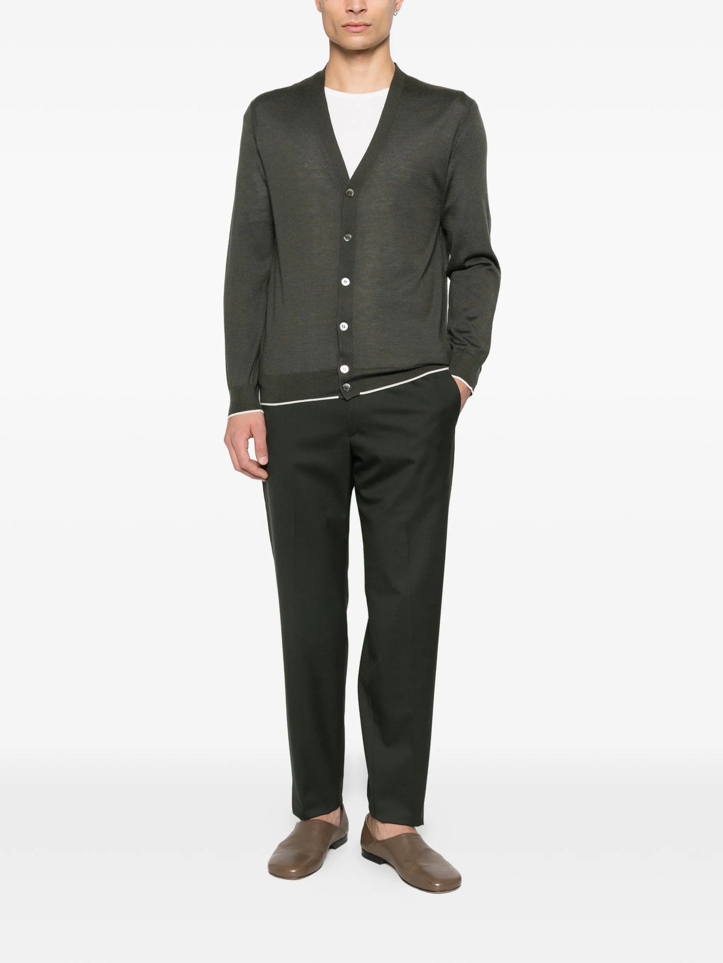 Mr Cruickshank buttoned cardigan