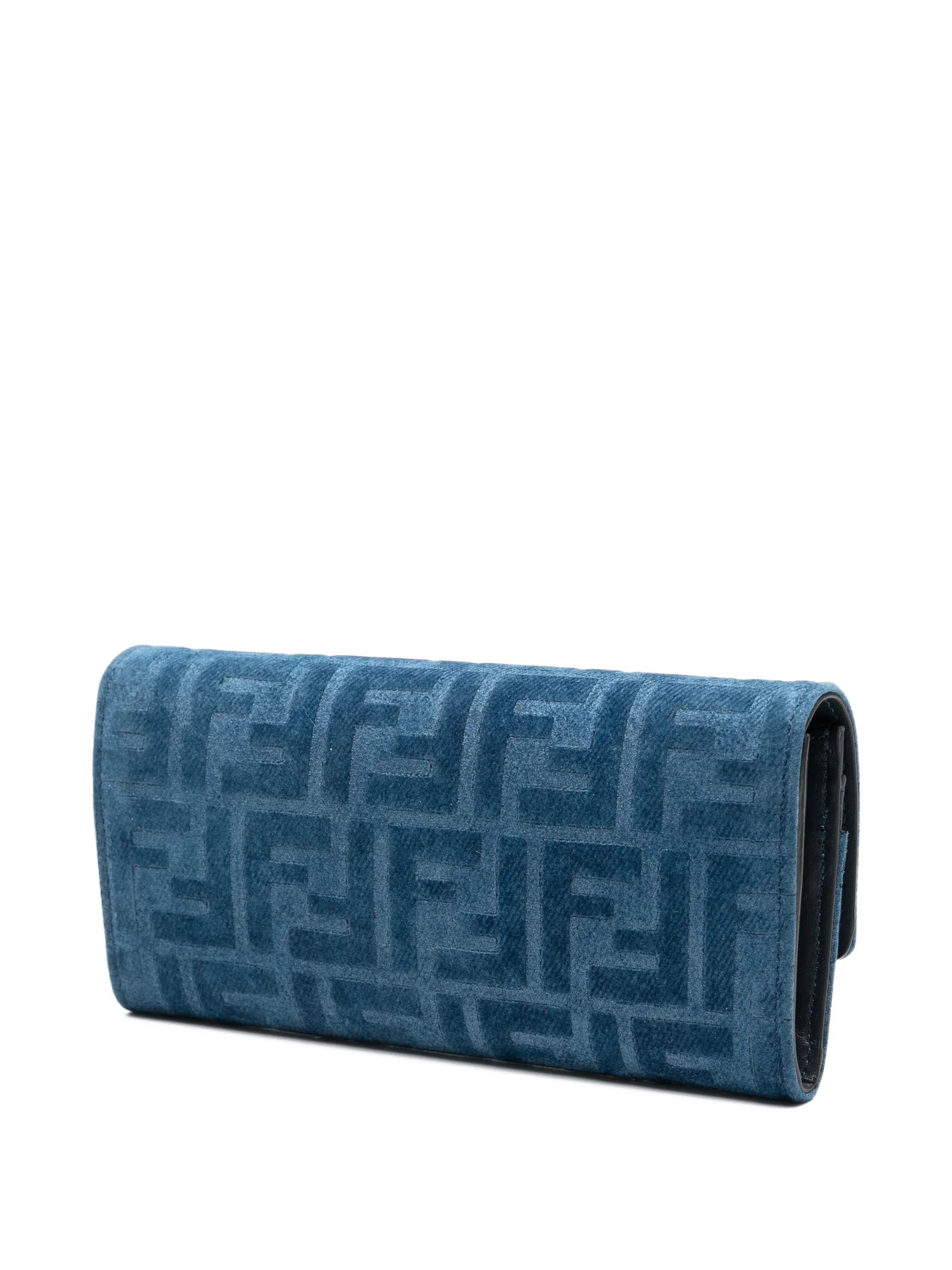 FF-pattern clutch bag