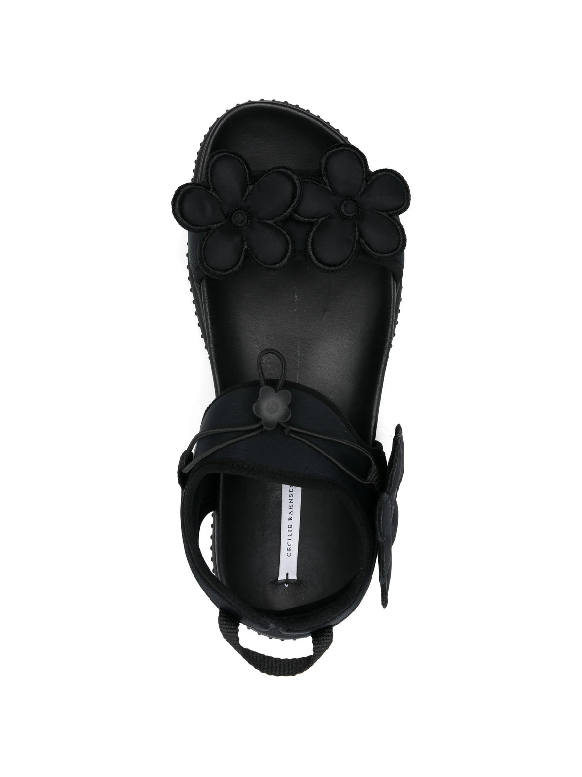 Cilla floral-appliqué sandals