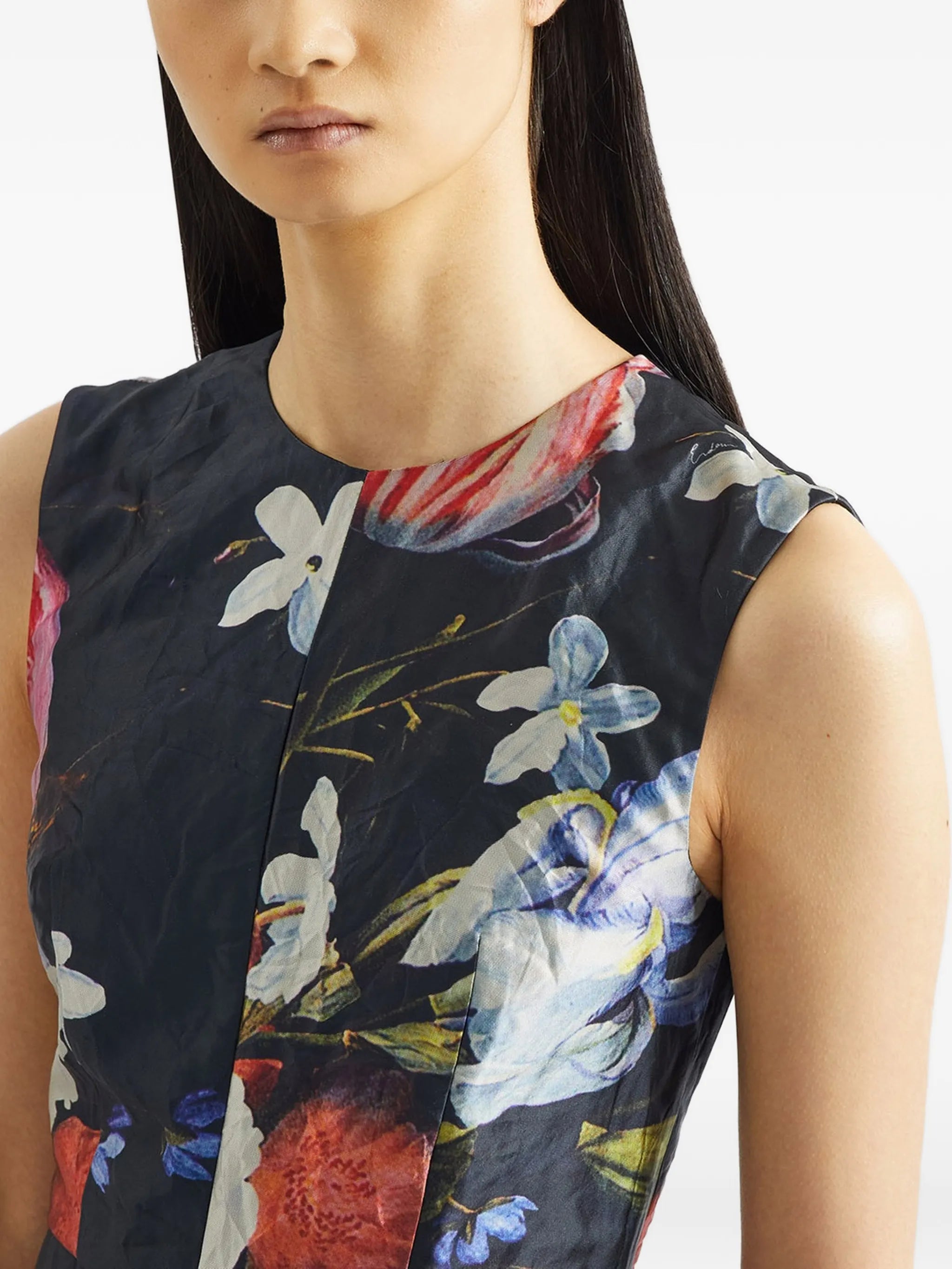 floral midi dress