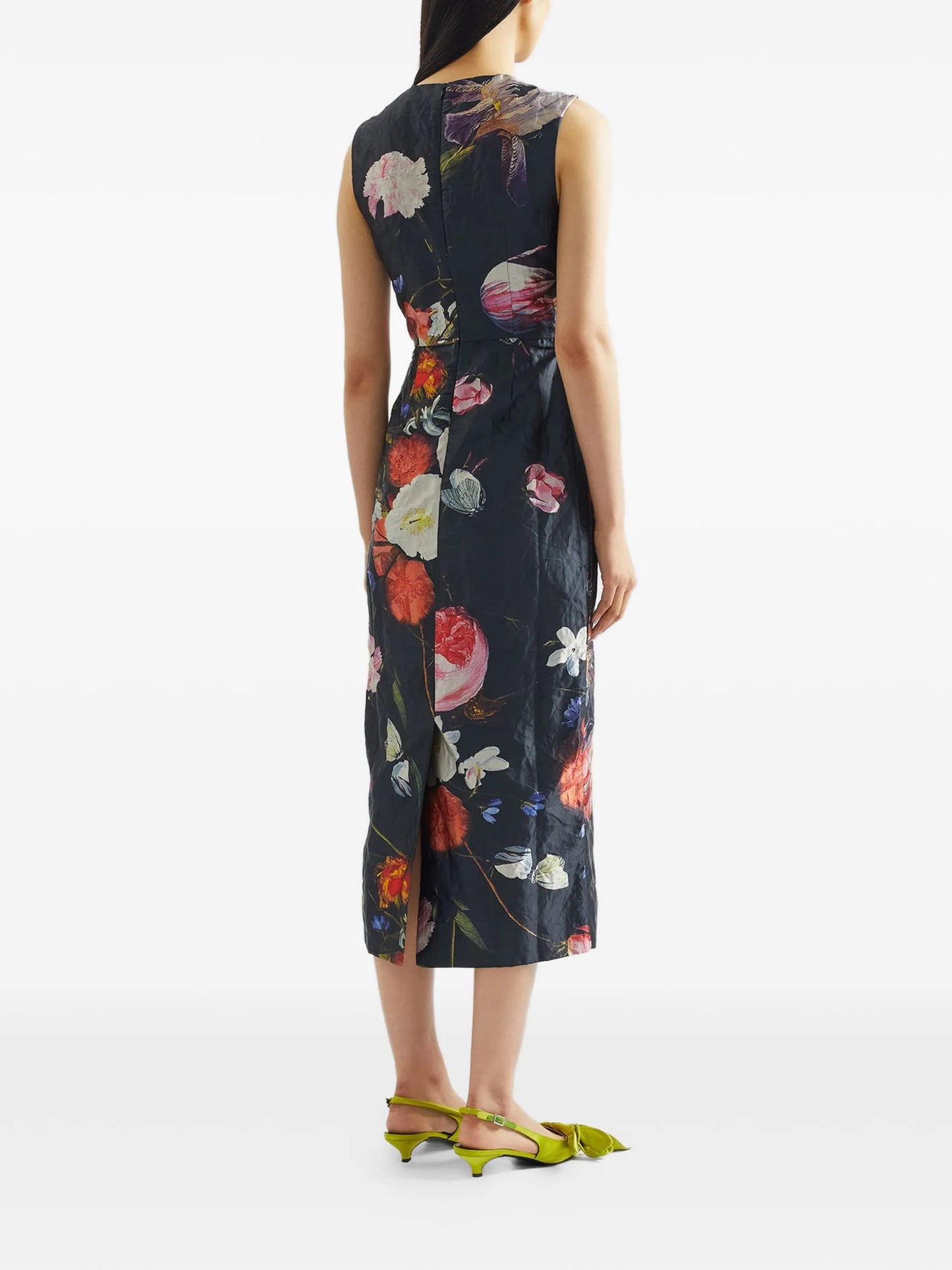 floral midi dress