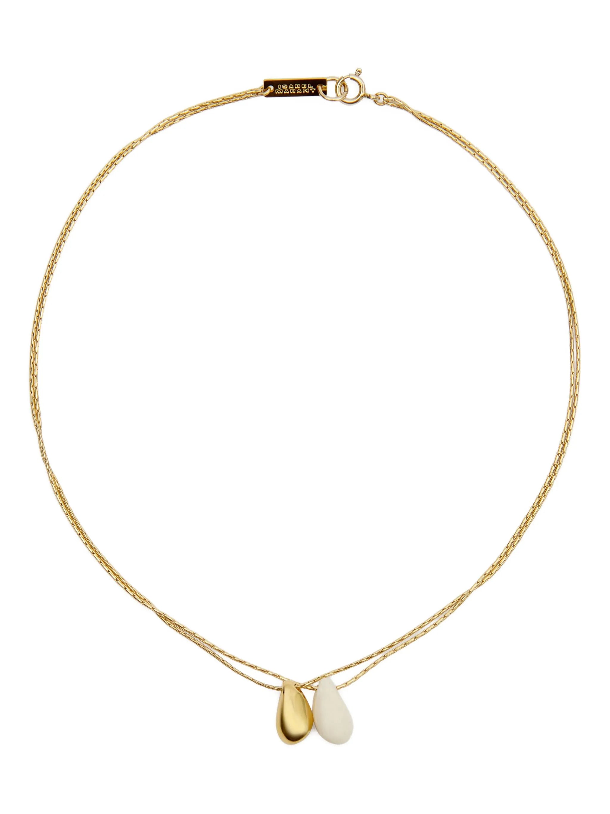 Imala double-chain necklace