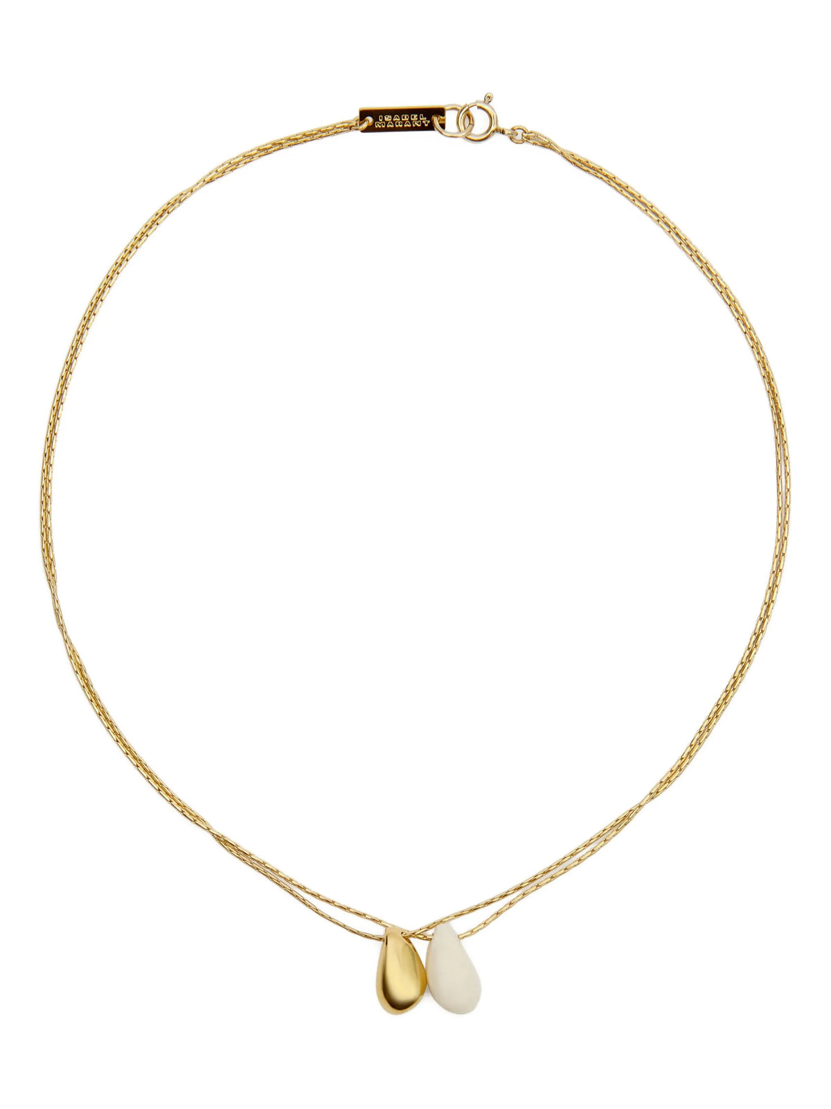 Imala double-chain necklace