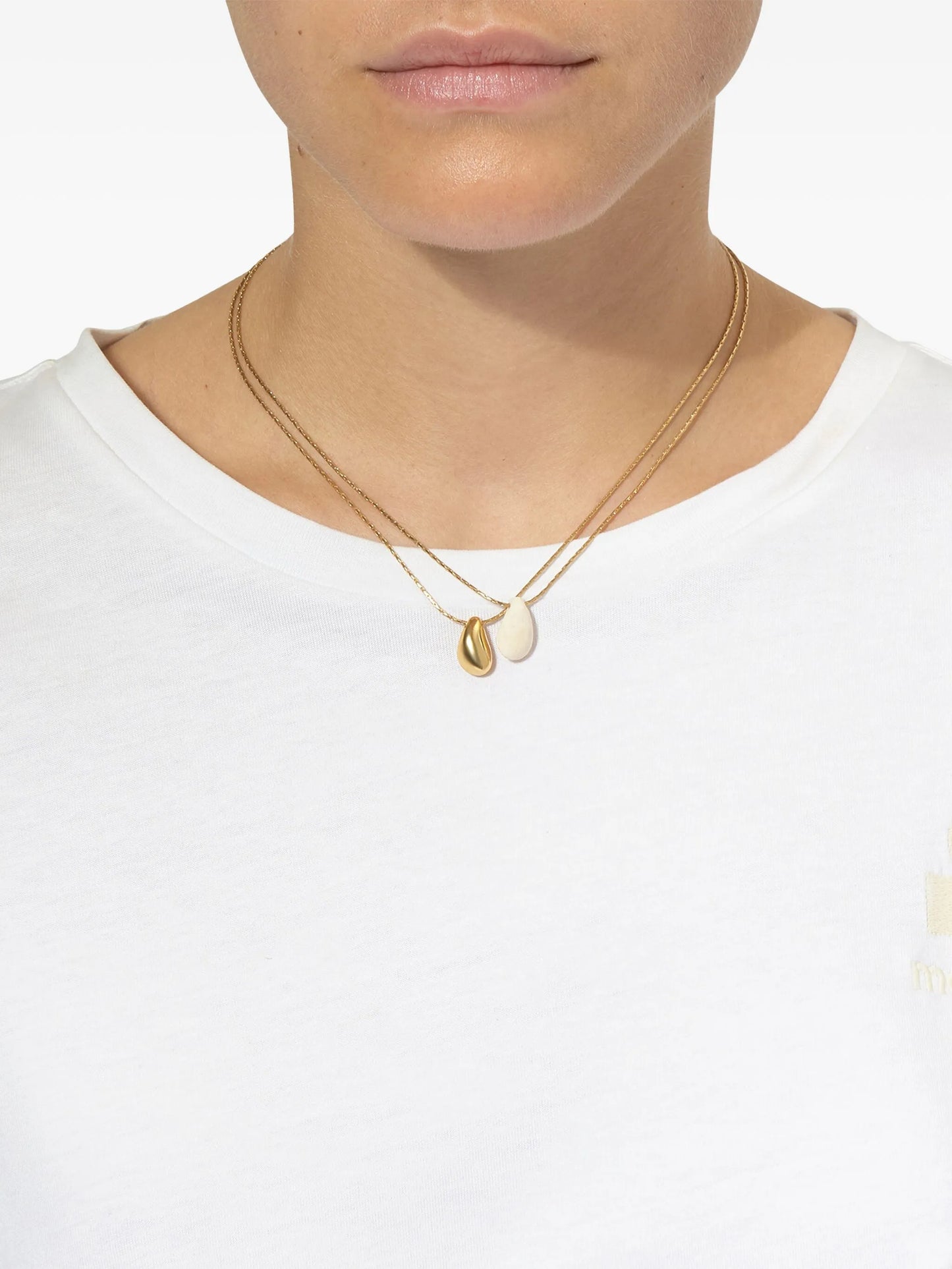 Imala double-chain necklace