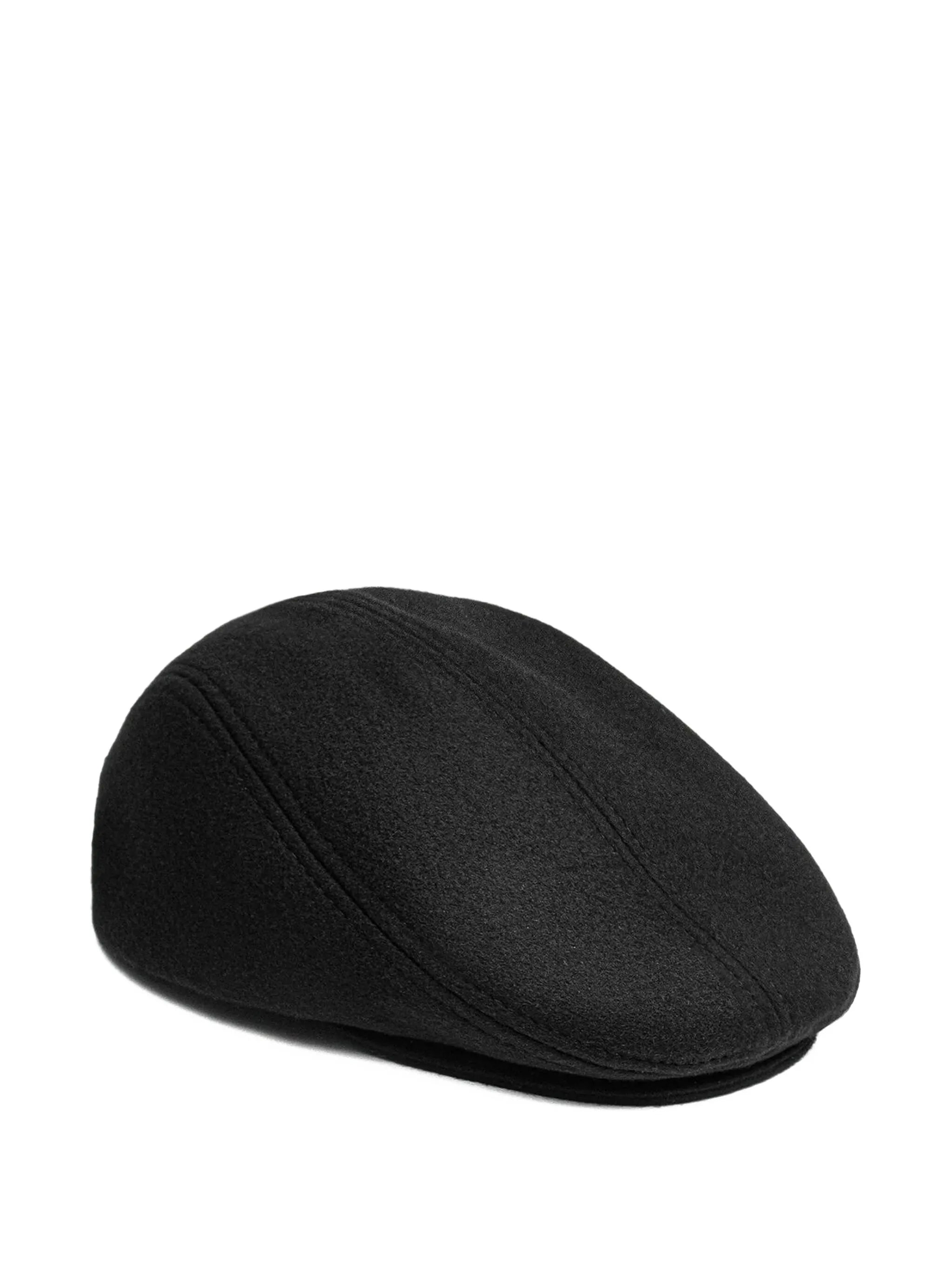 Ivy monogram-embellished beret