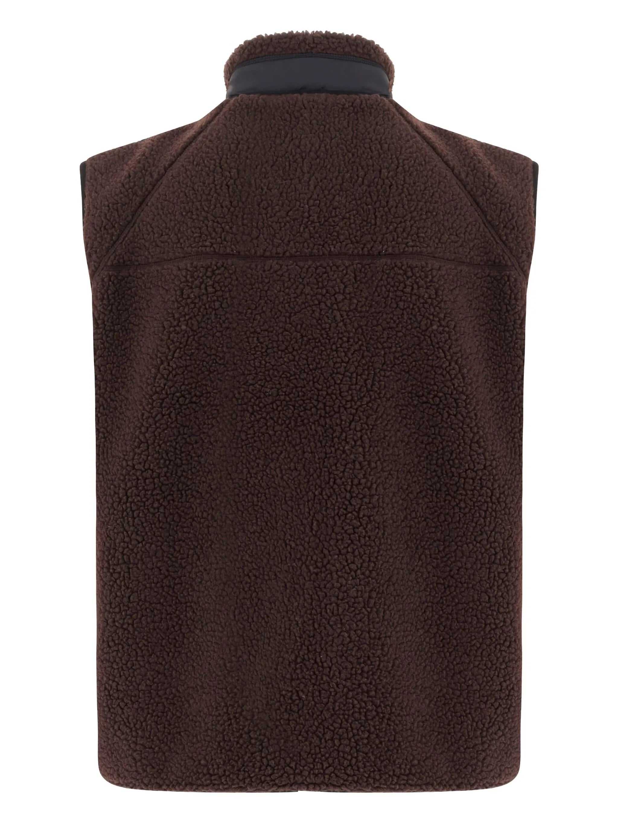 Prentis zip-up logo-patch gilet