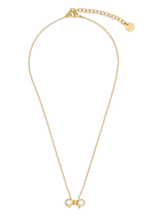 necklace with bow pendant