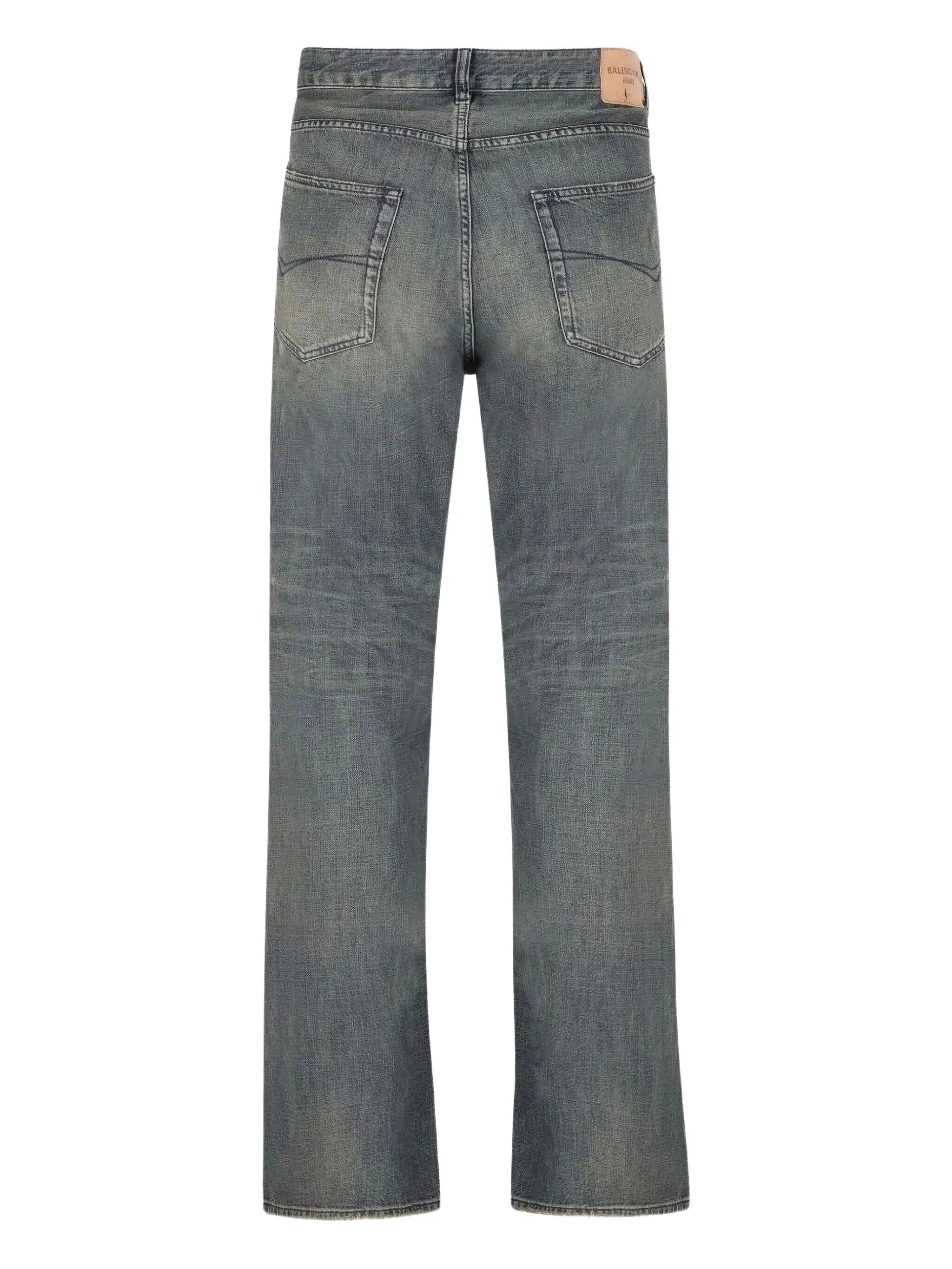 patch-pocket jeans