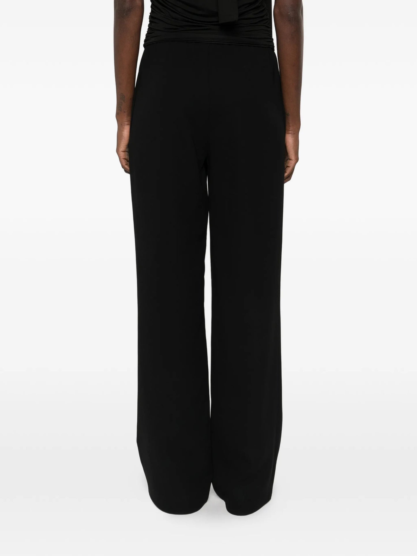 black trousers