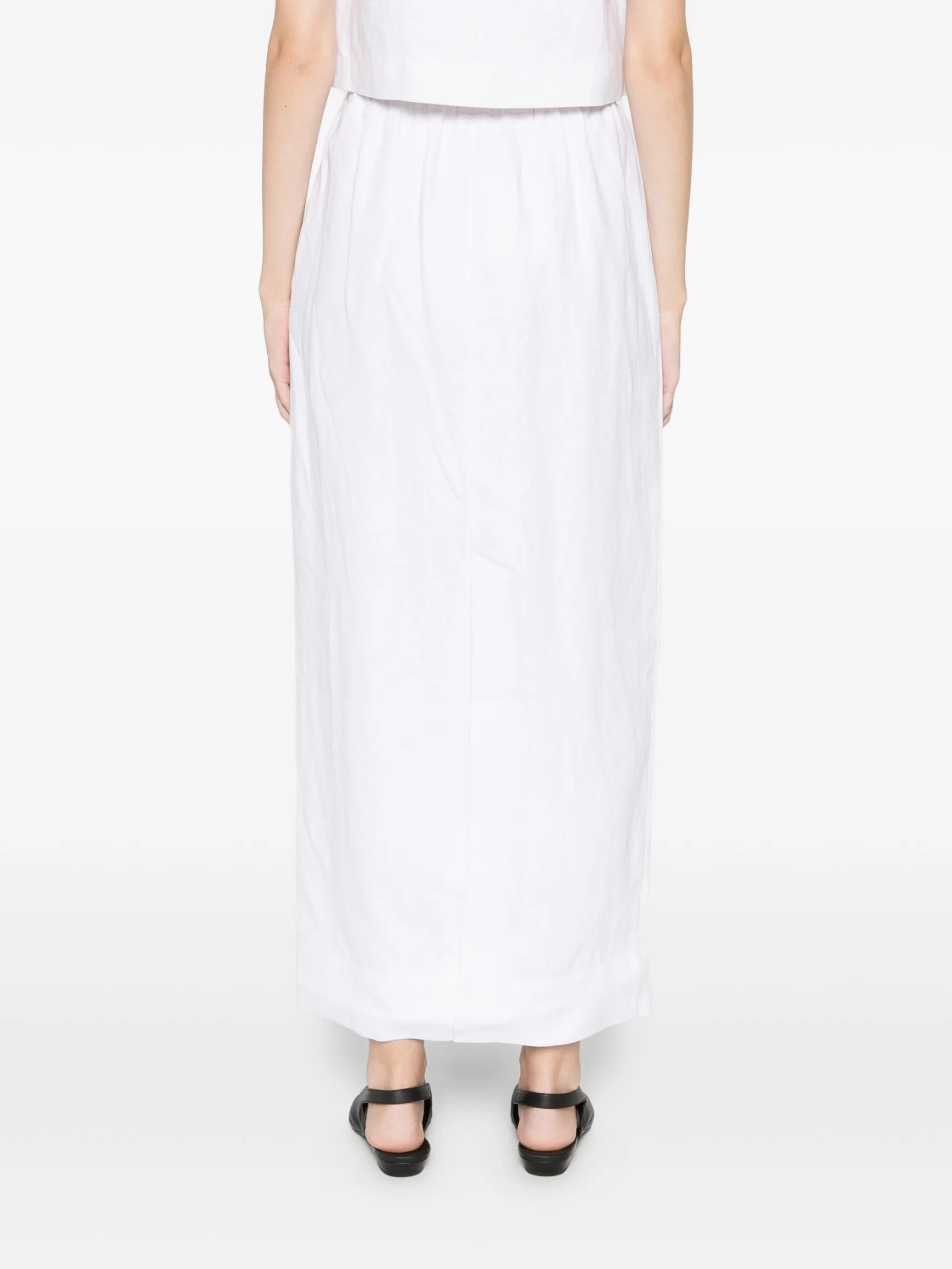 Emma tailored long pencil Skirt