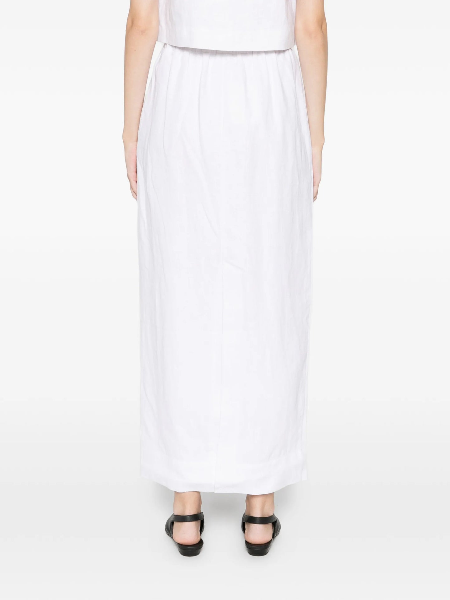 Emma tailored long pencil Skirt