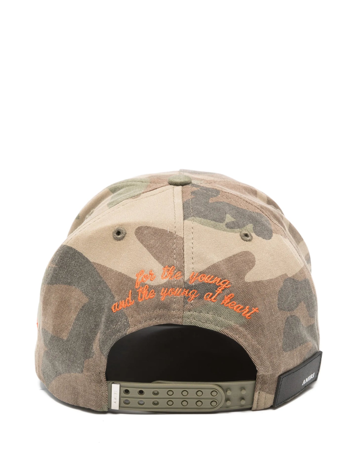 MA outline camo hat