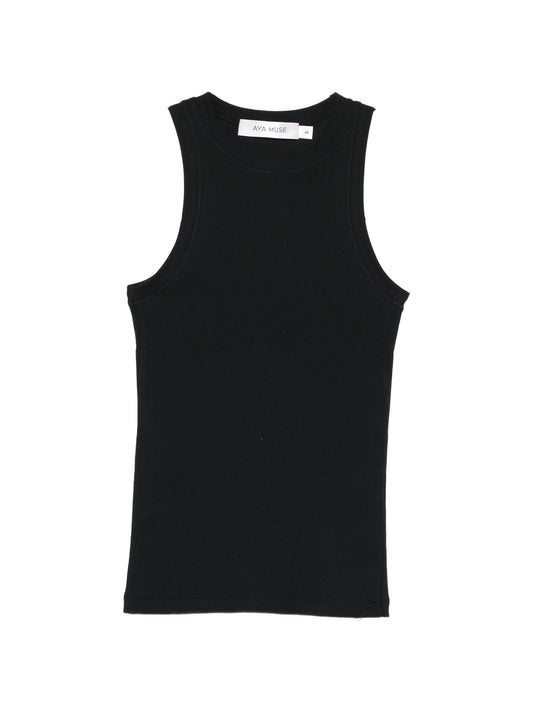 crew-neck tank top