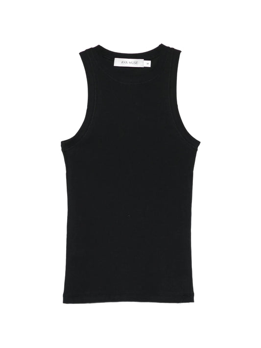 crew-neck tank top