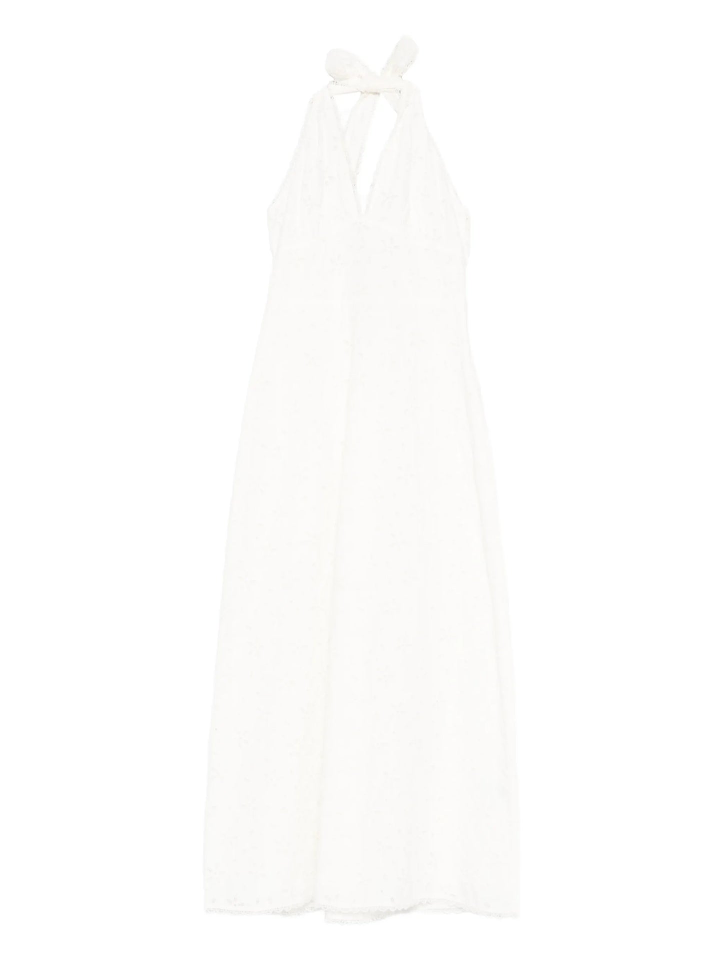 Salma halterneck midi dress