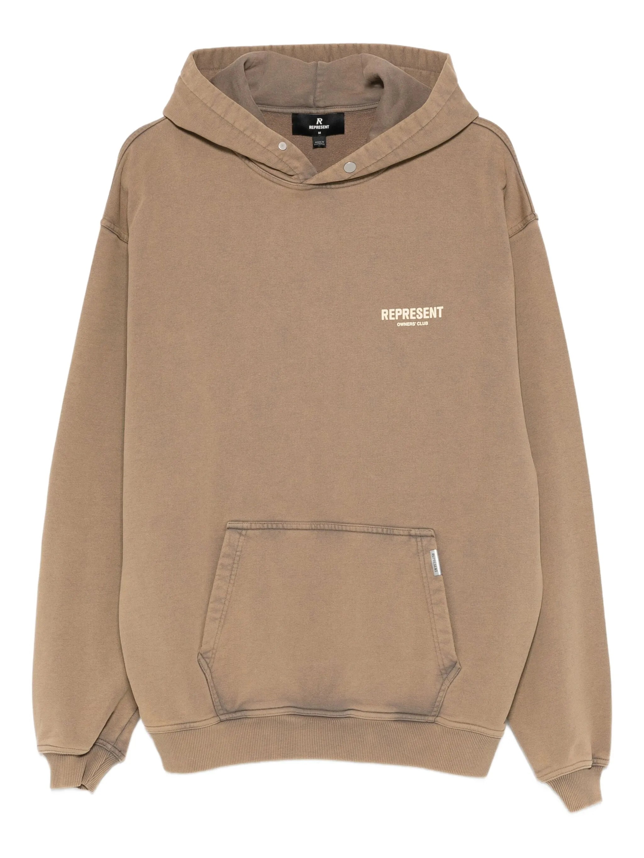 logo pocket hoodie