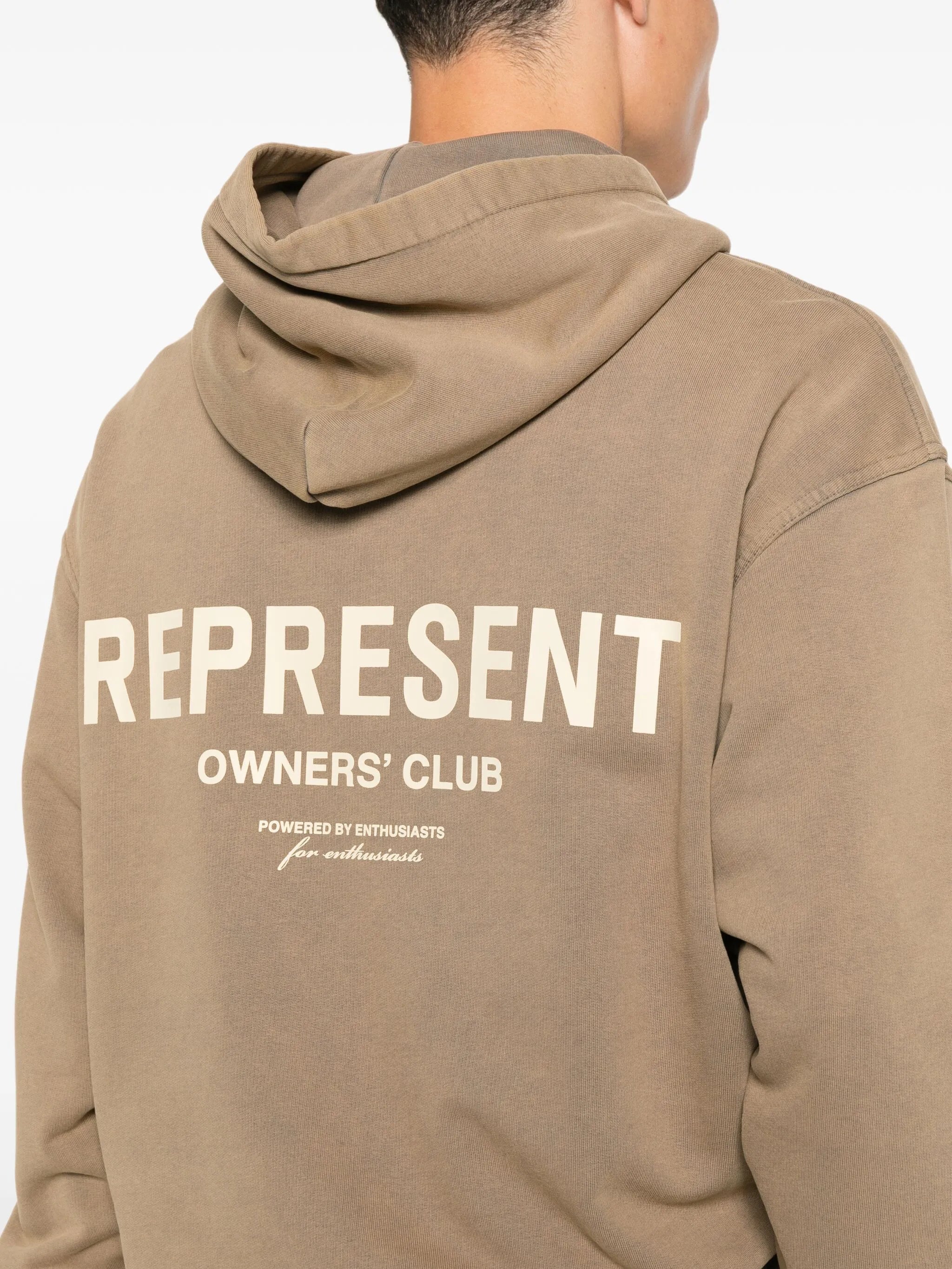 logo pocket hoodie