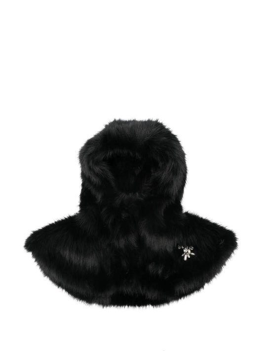 faux-fur balaclava