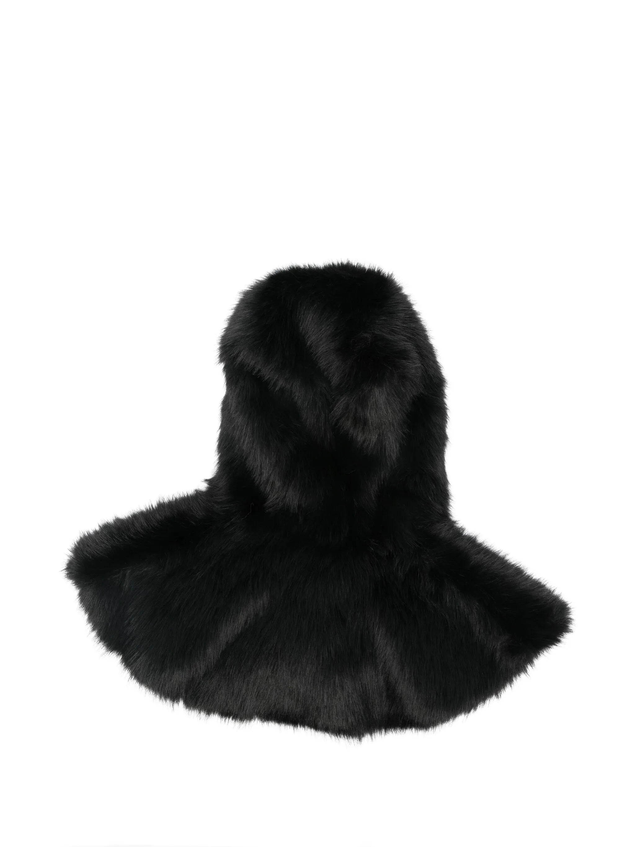 faux-fur balaclava