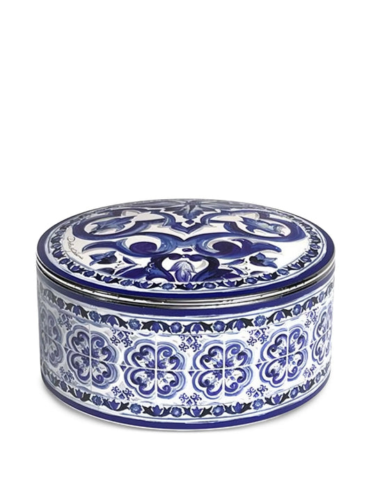 Mediterranean patterned box (12cm x 6.8cm)