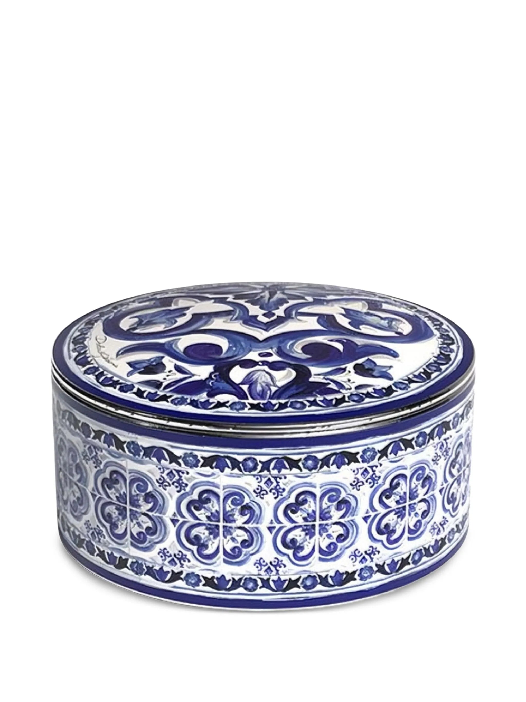 Mediterranean patterned box (12cm x 6.8cm)