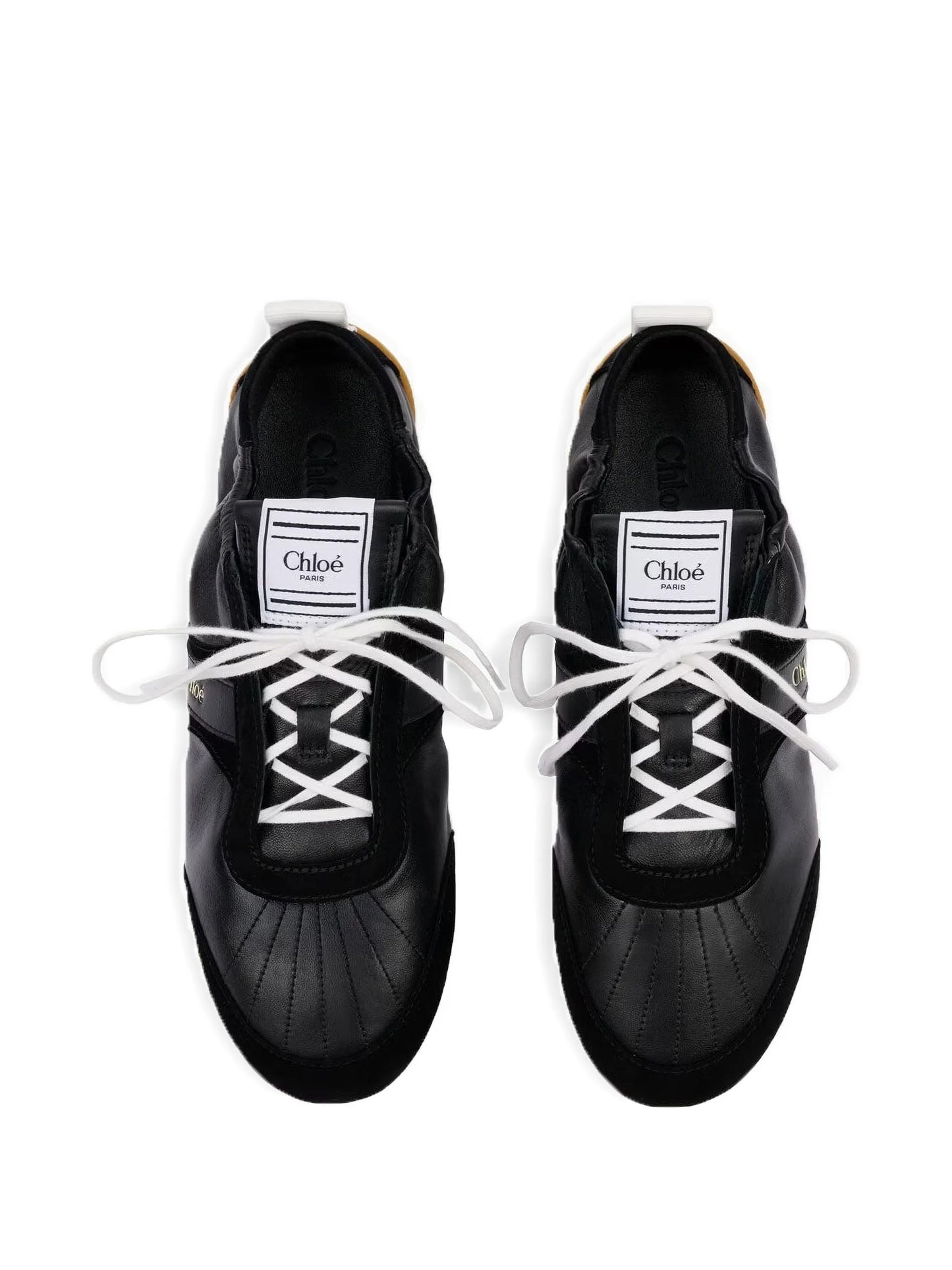 Kick logo-patch sneakers