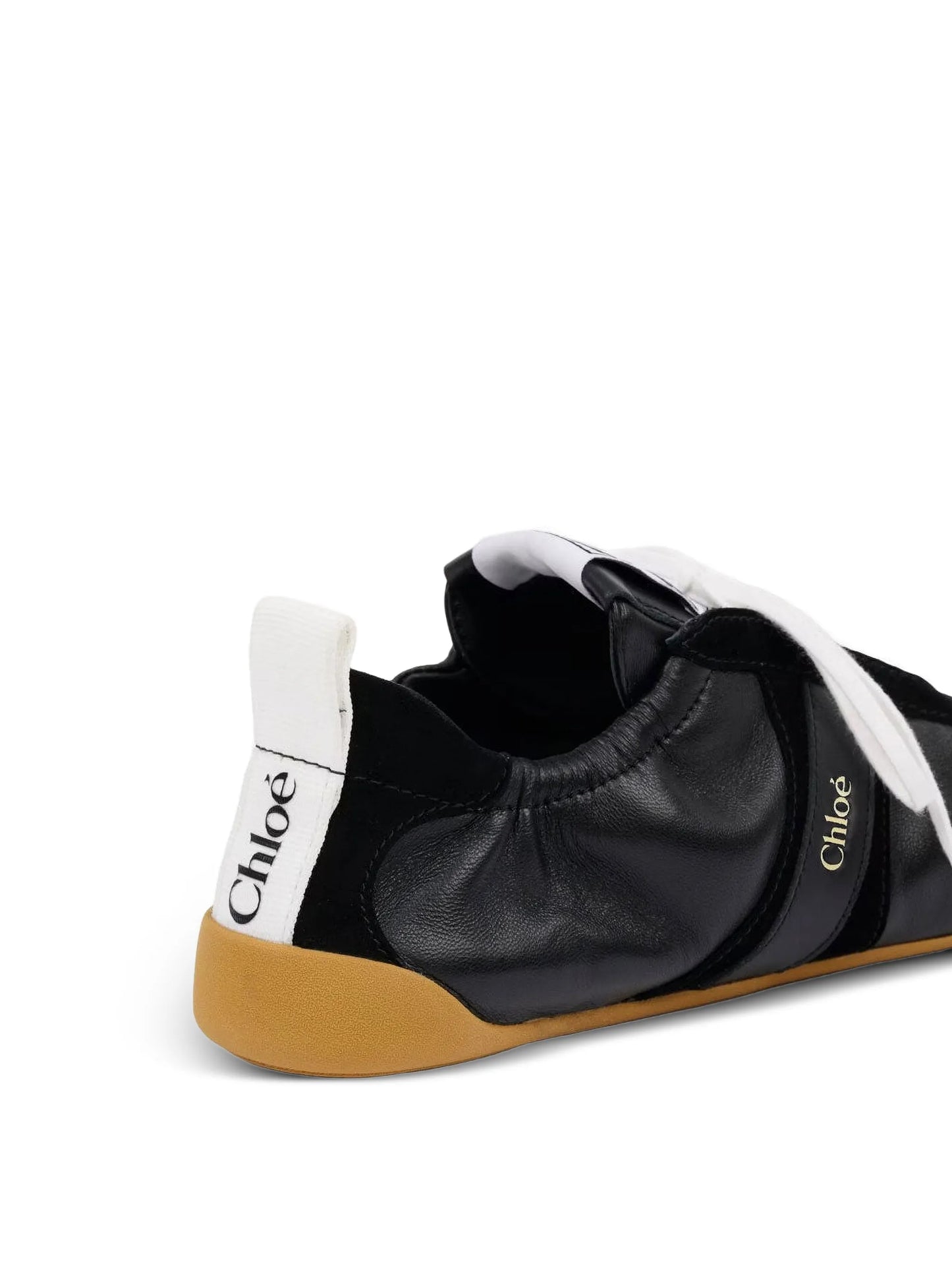 Kick logo-patch sneakers