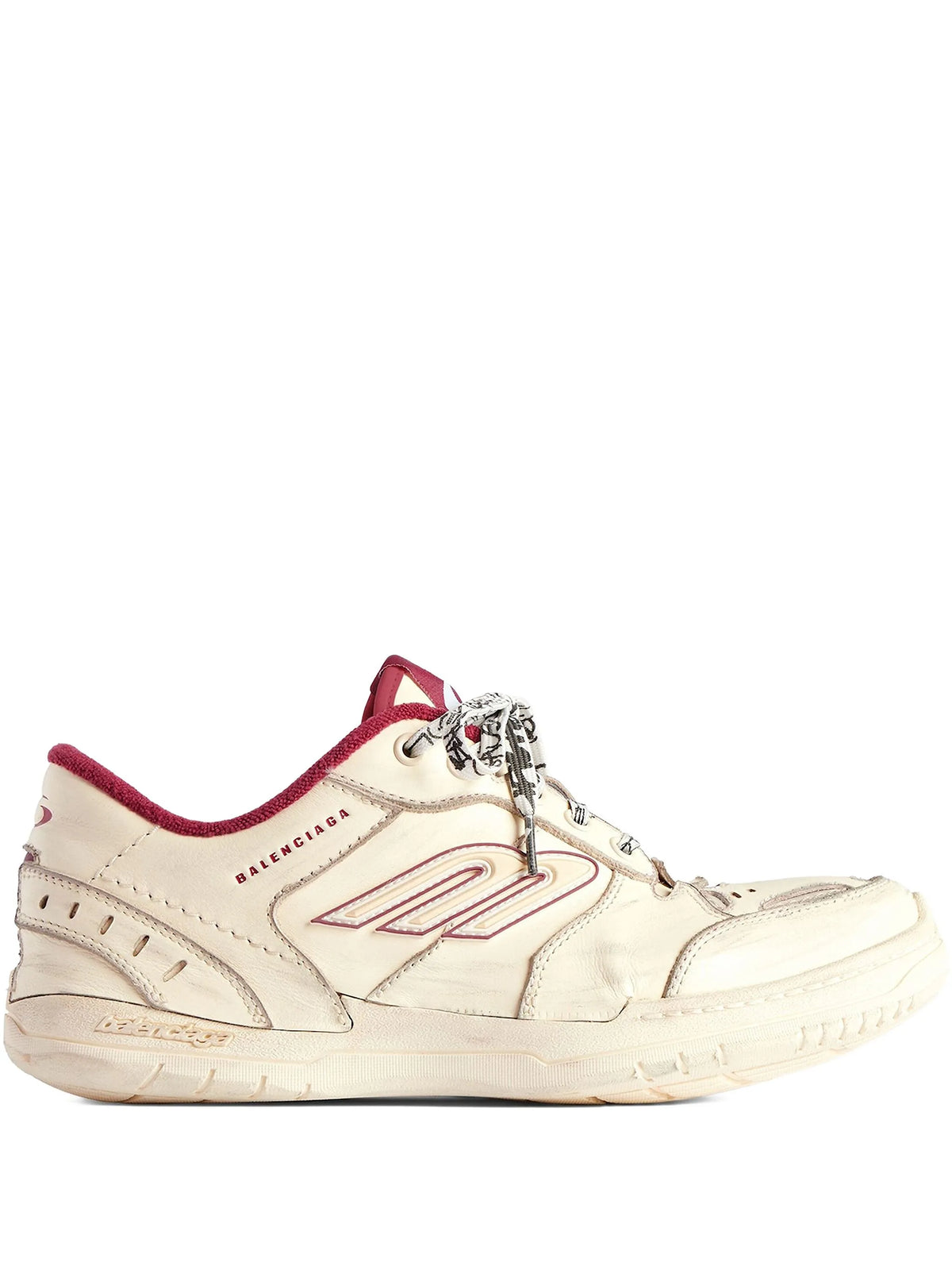 Hamptons Medium Worn-Out lace-up sneakers