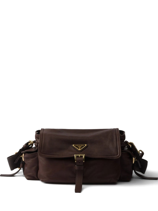 medium Explore leather shoulder bag