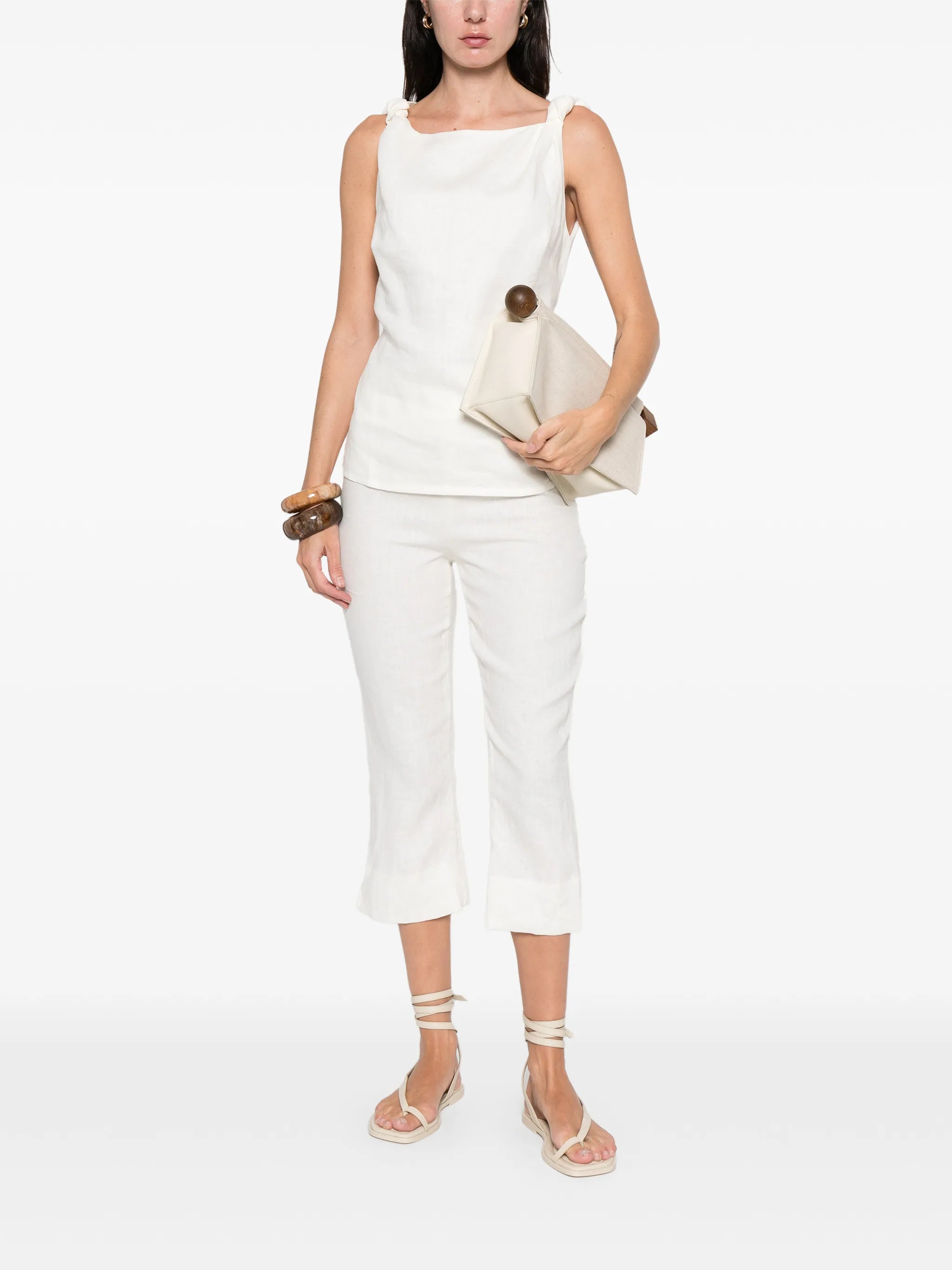 Flor knot-detail top