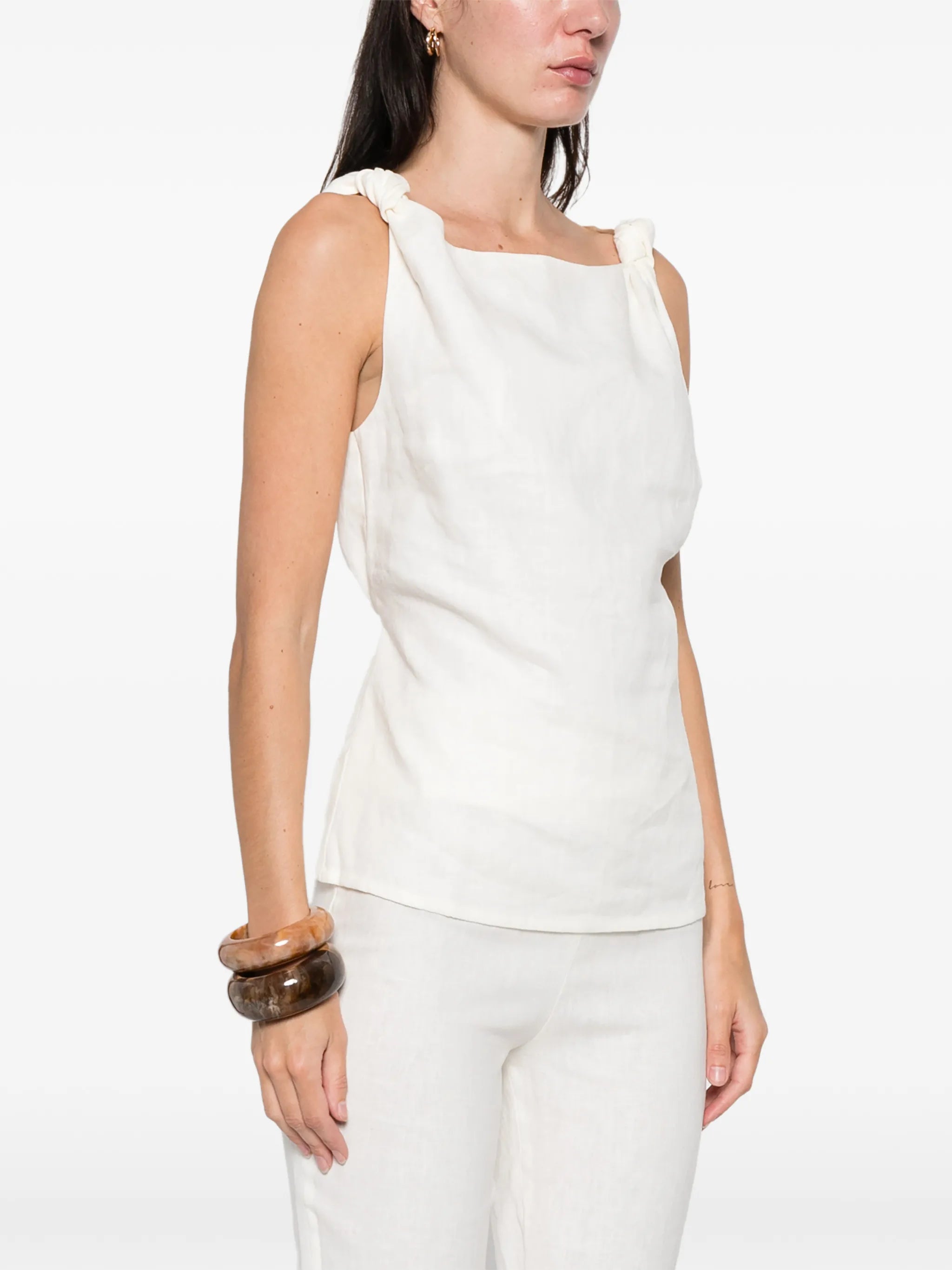 Flor knot-detail top