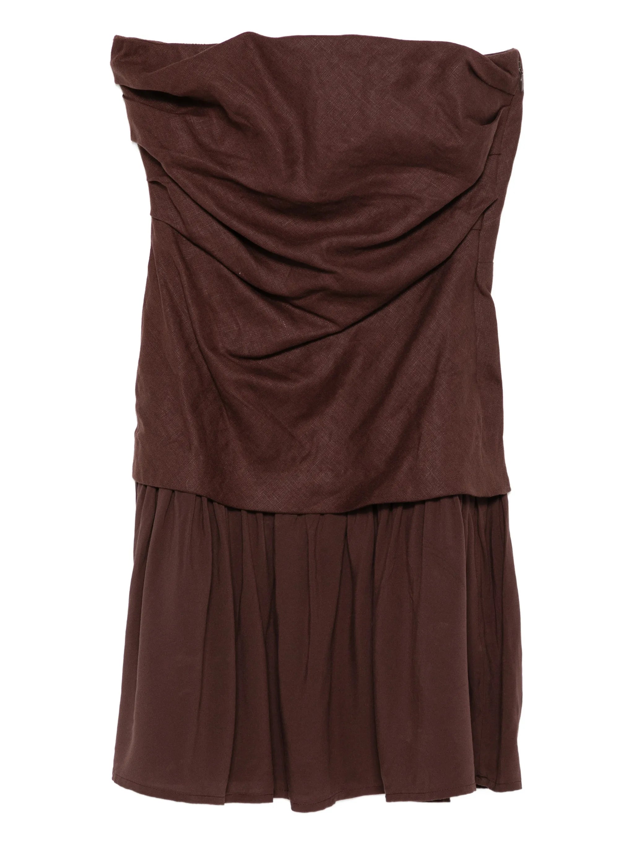 Hedy square-neck mini dress