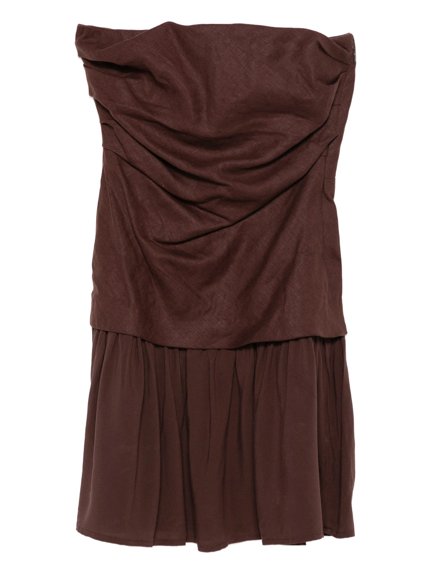 Hedy square-neck mini dress