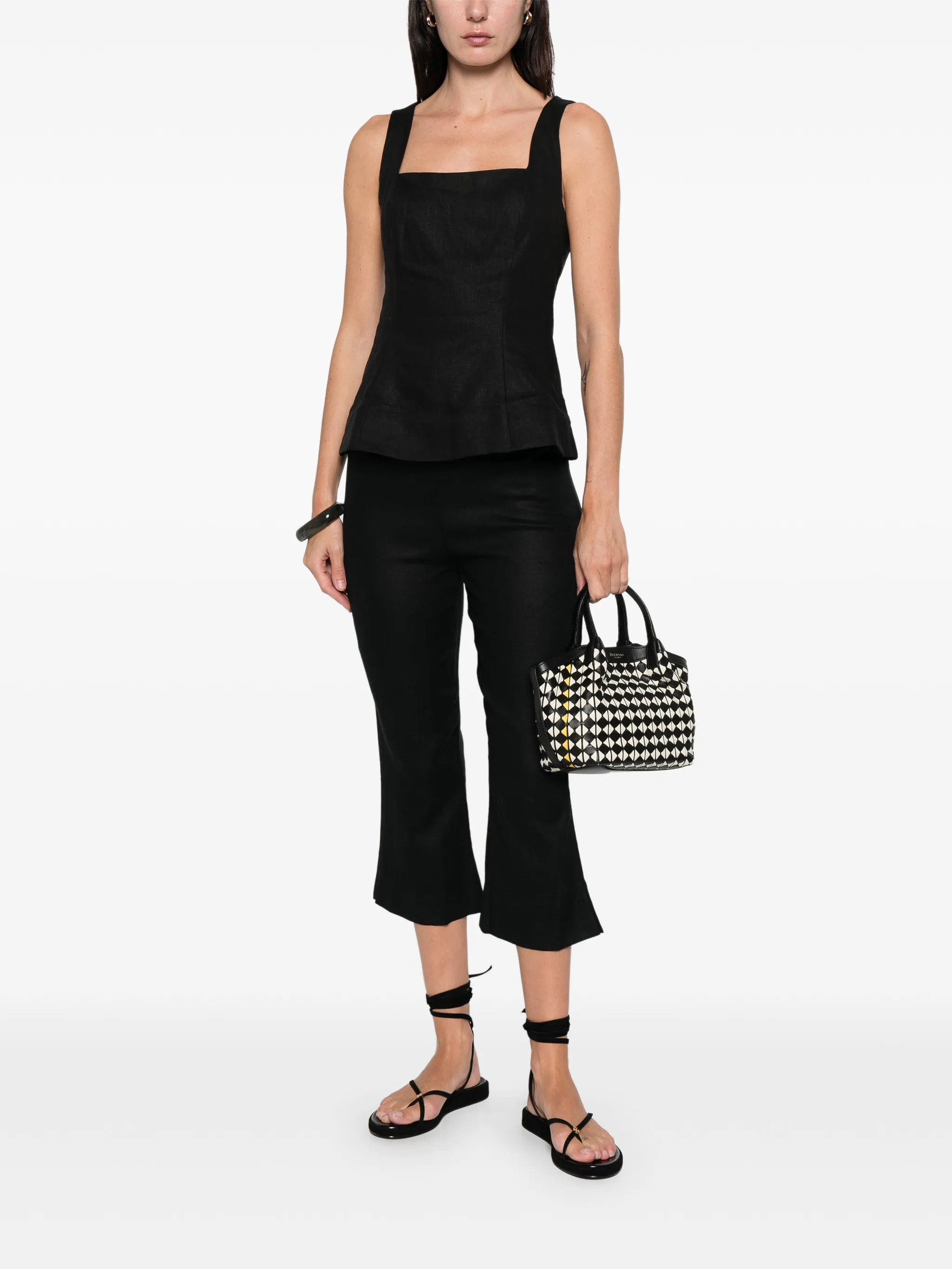 Valeria linen trousers