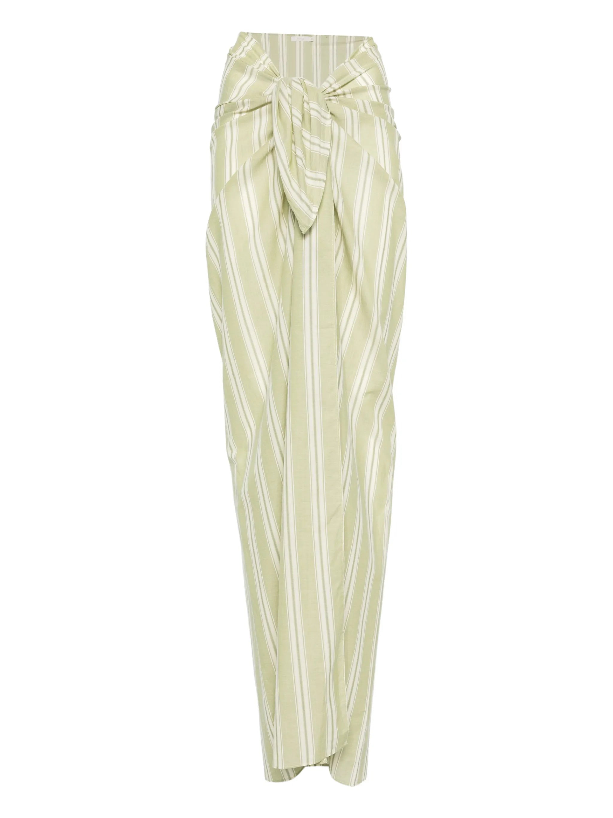 Lomas Ombre striped pareo maxi skirt