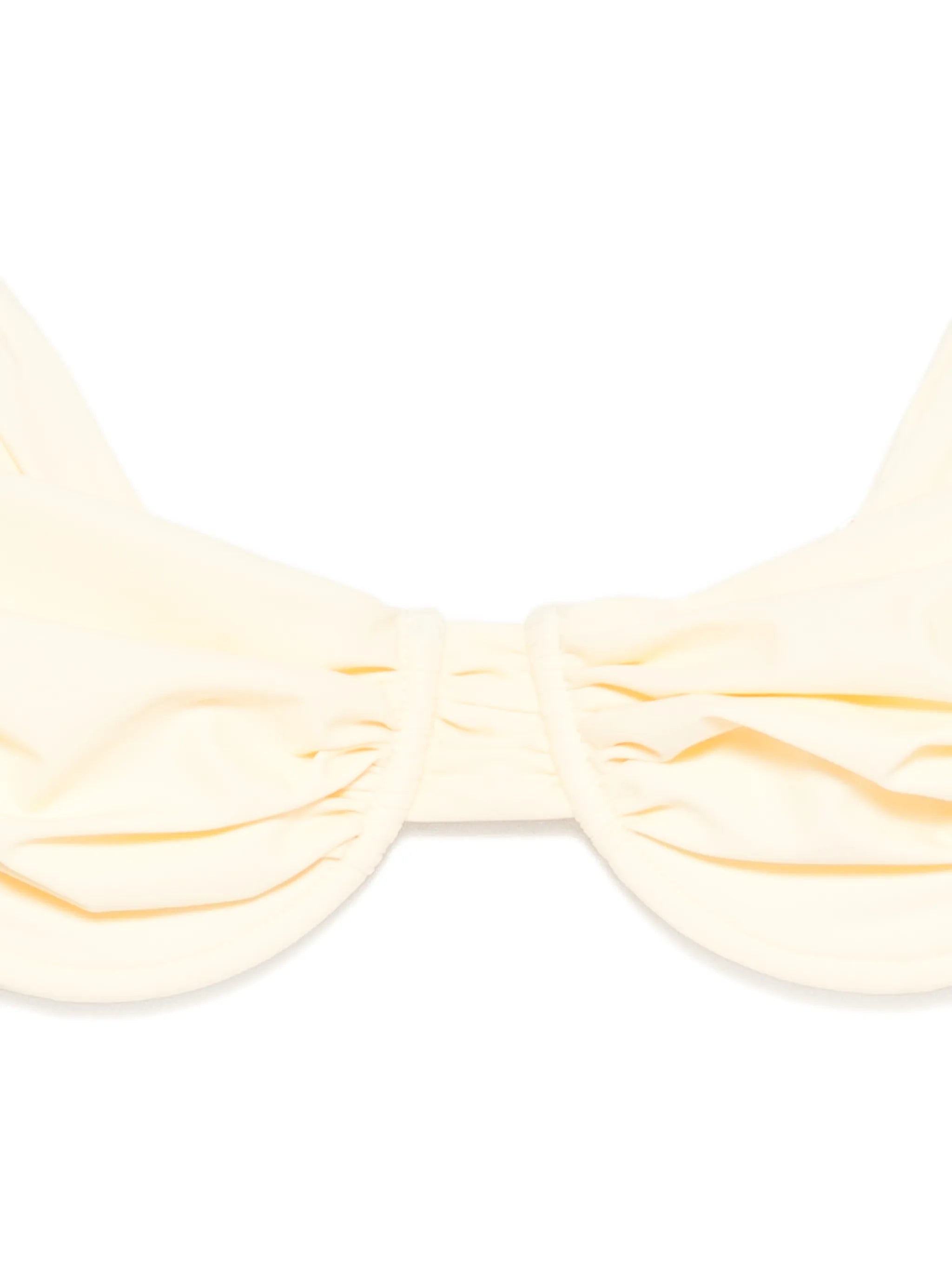 Sol gathered bikini top