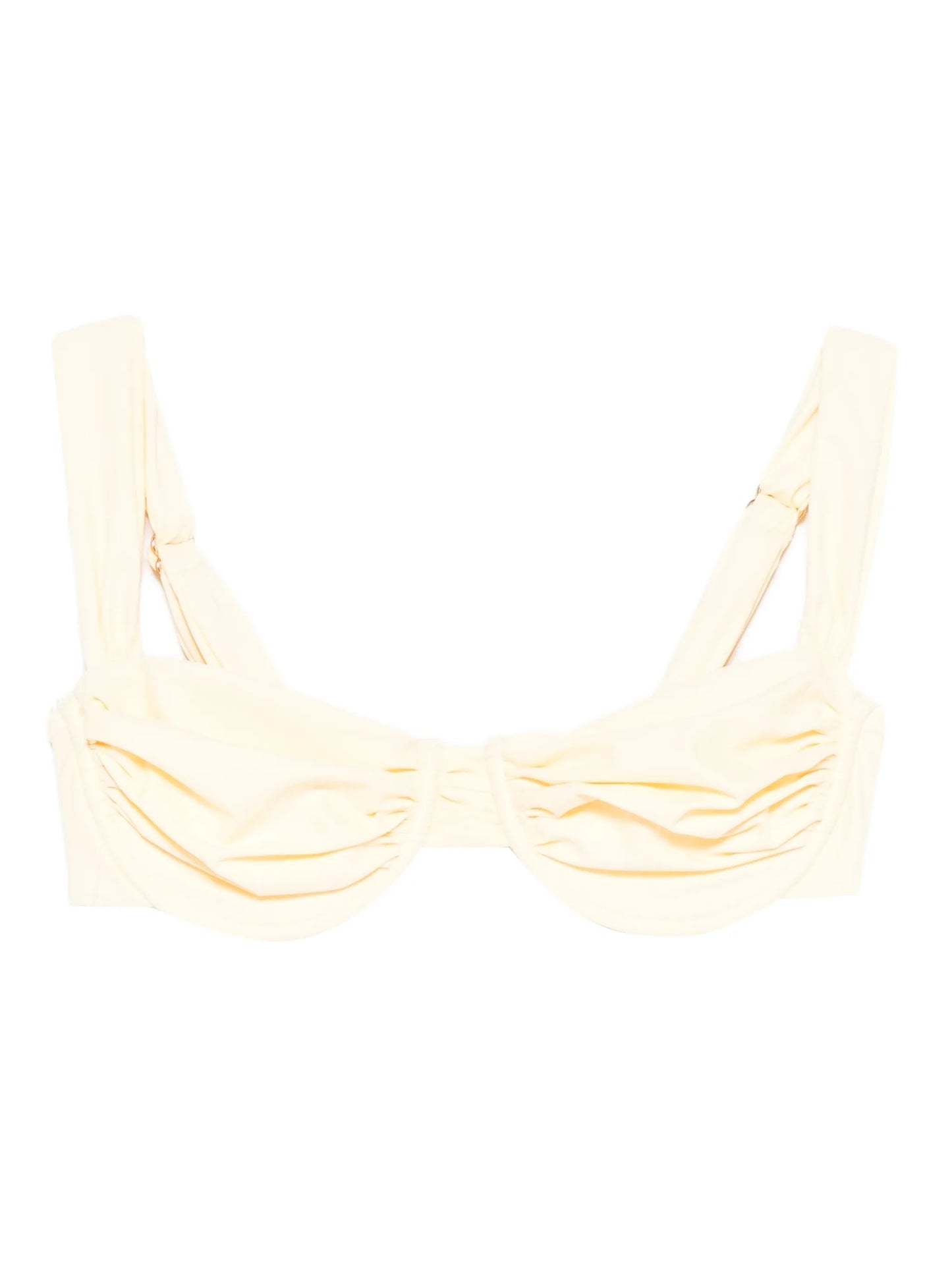 Sol gathered bikini top