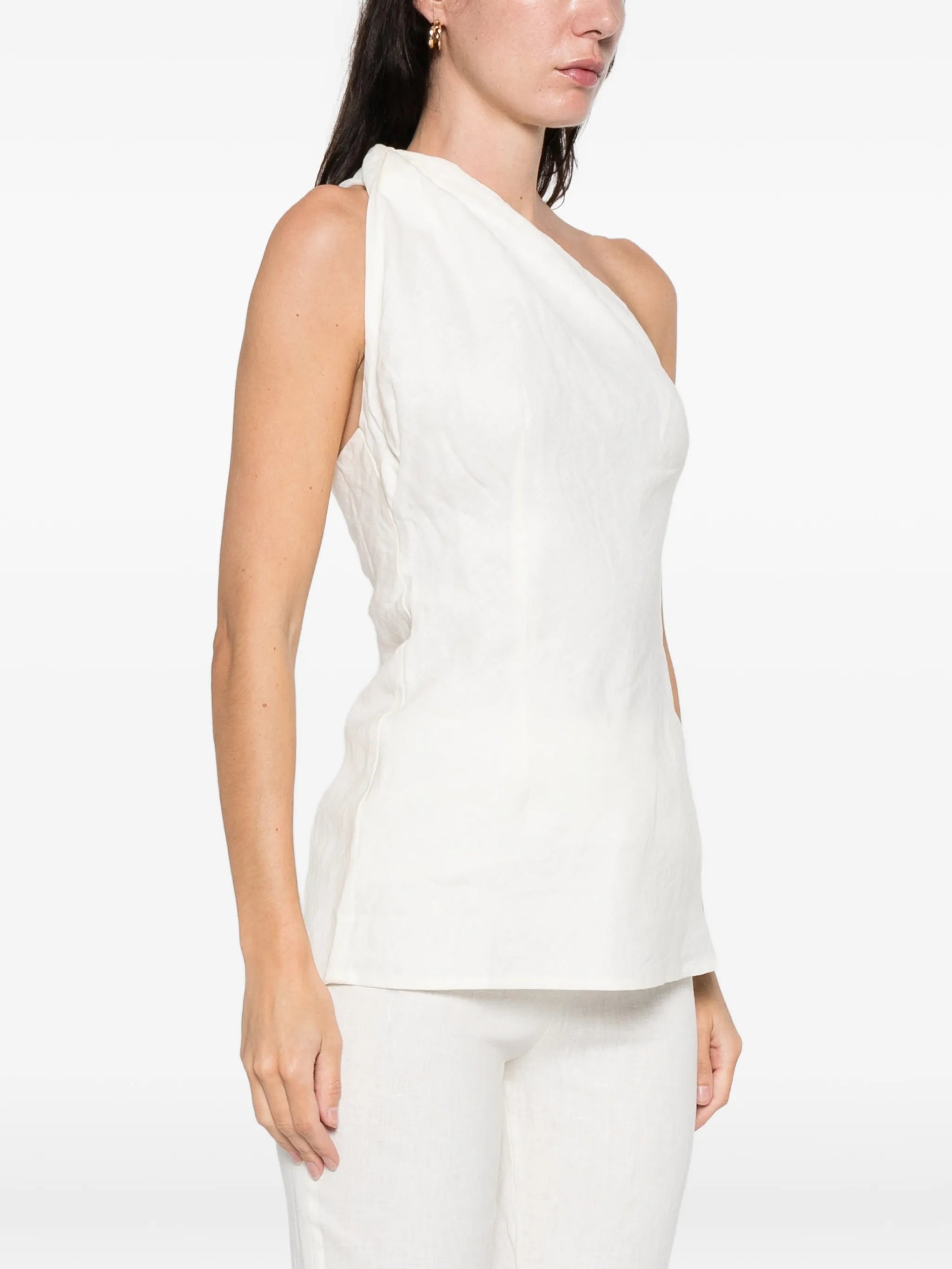 Agua one-shoulder top