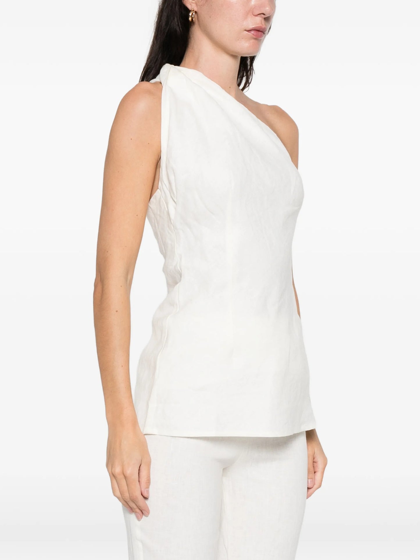 Agua one-shoulder top