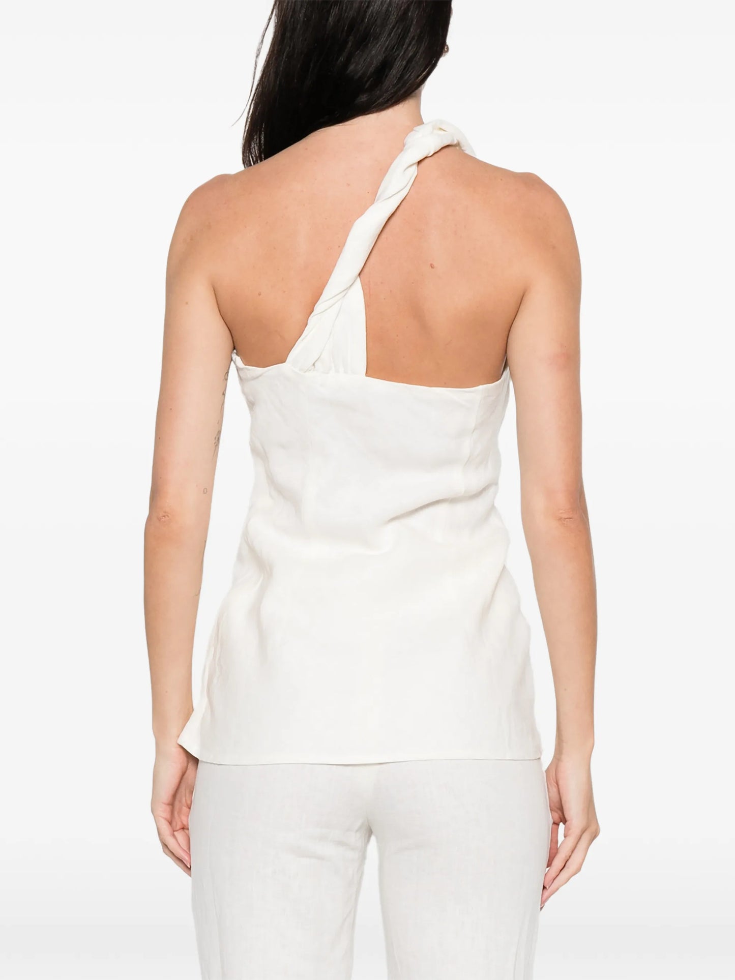 Agua one-shoulder top
