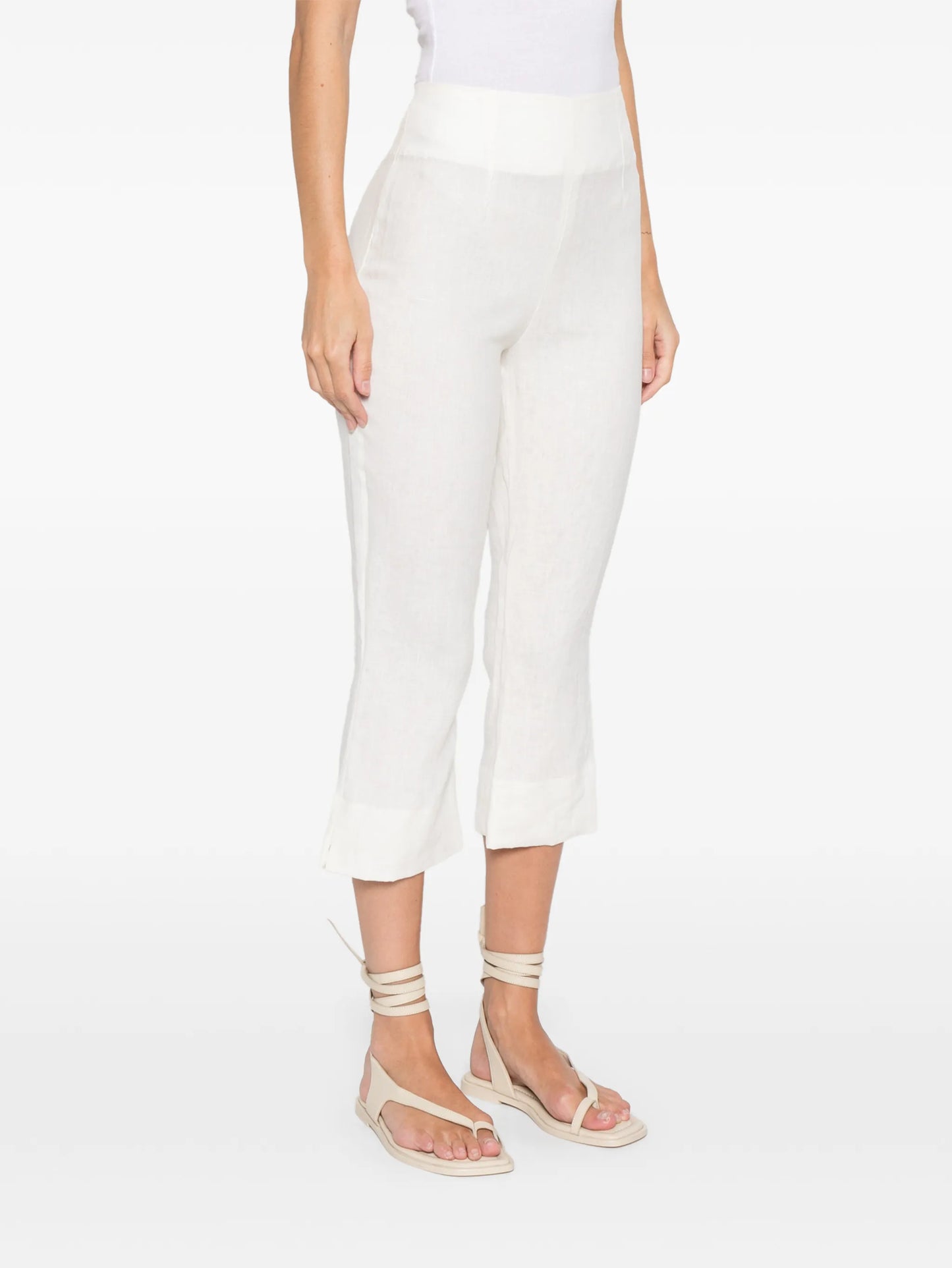 Valeria linen trousers
