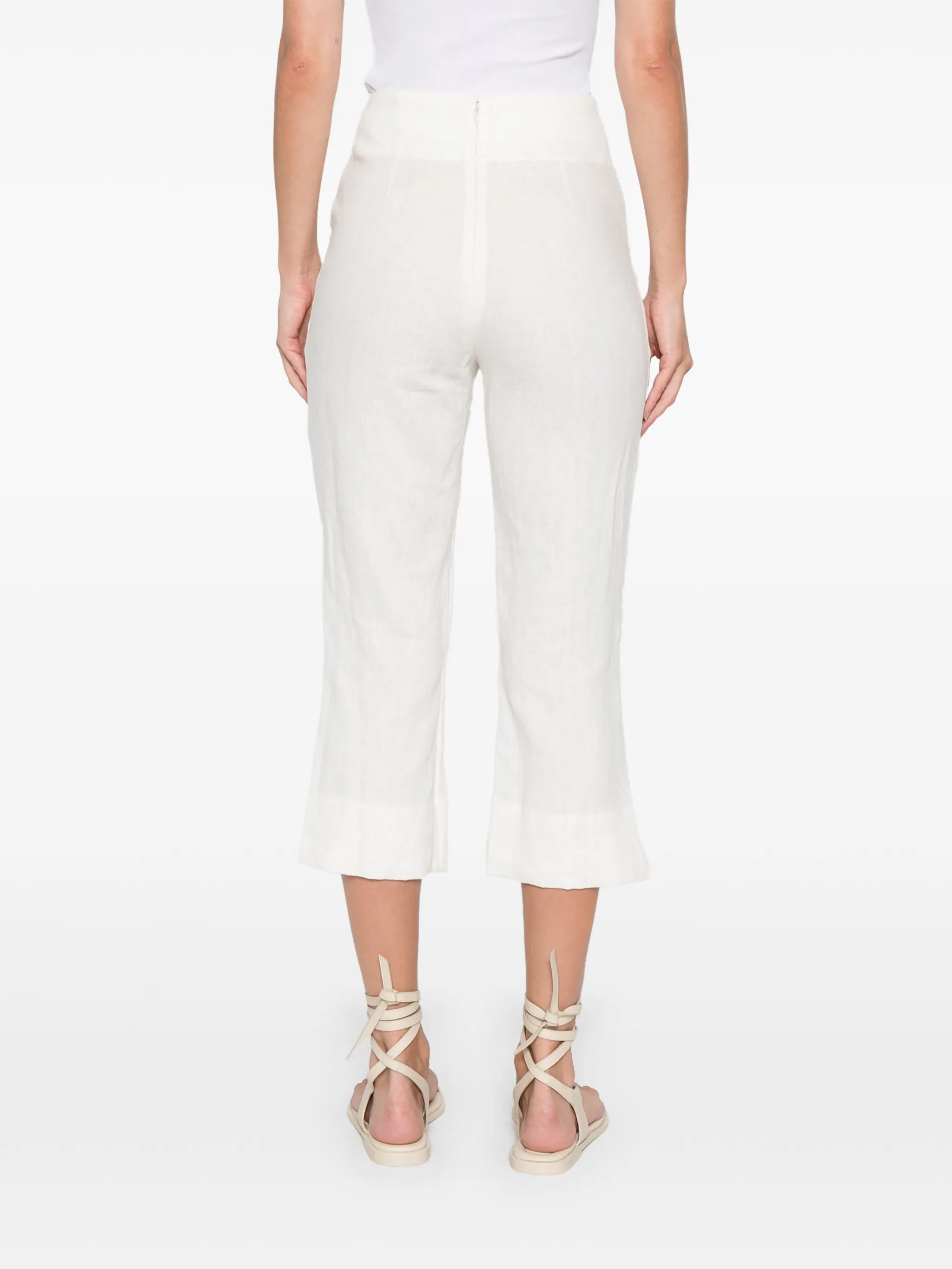 Valeria linen trousers