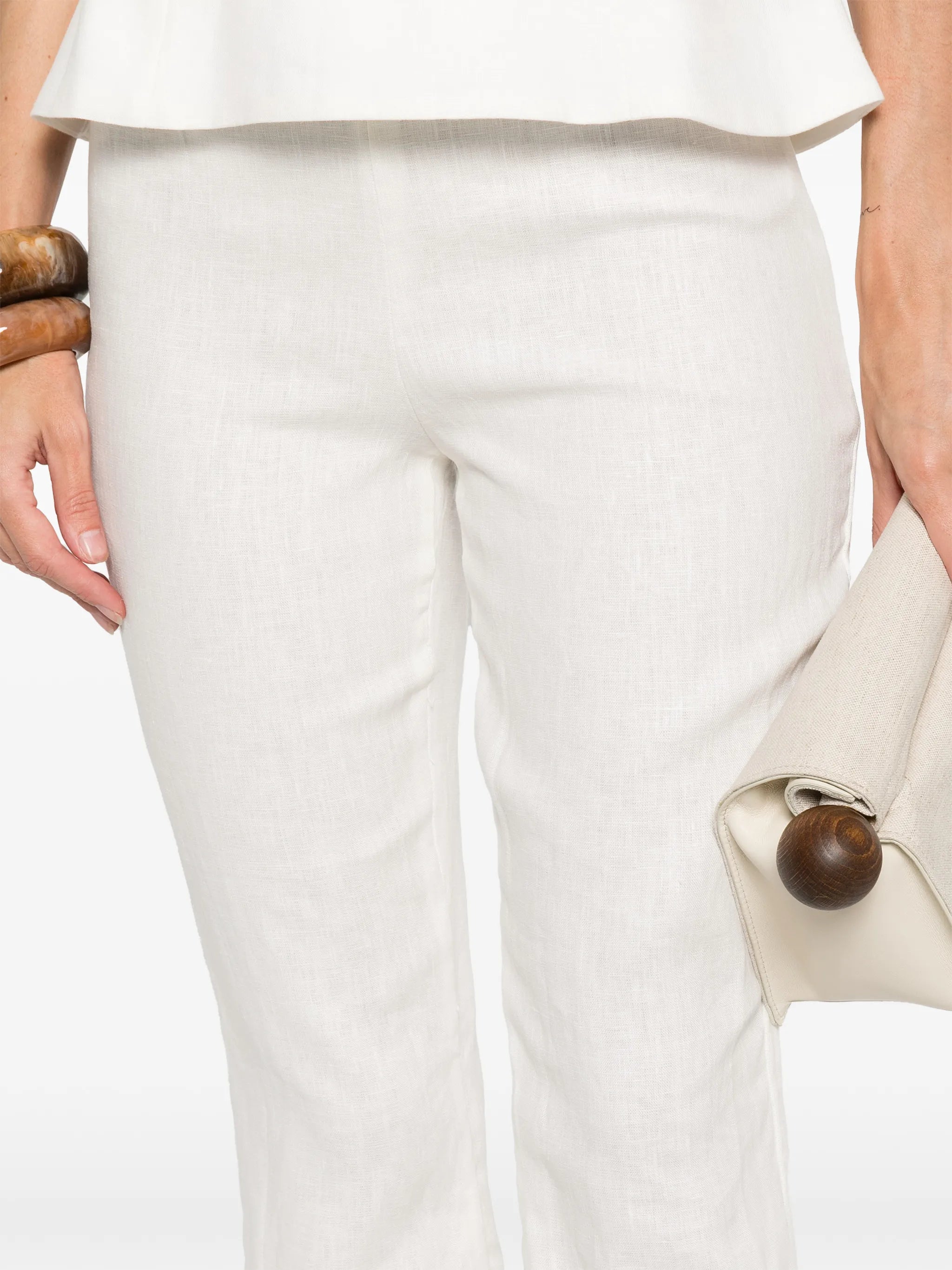 Valeria linen trousers