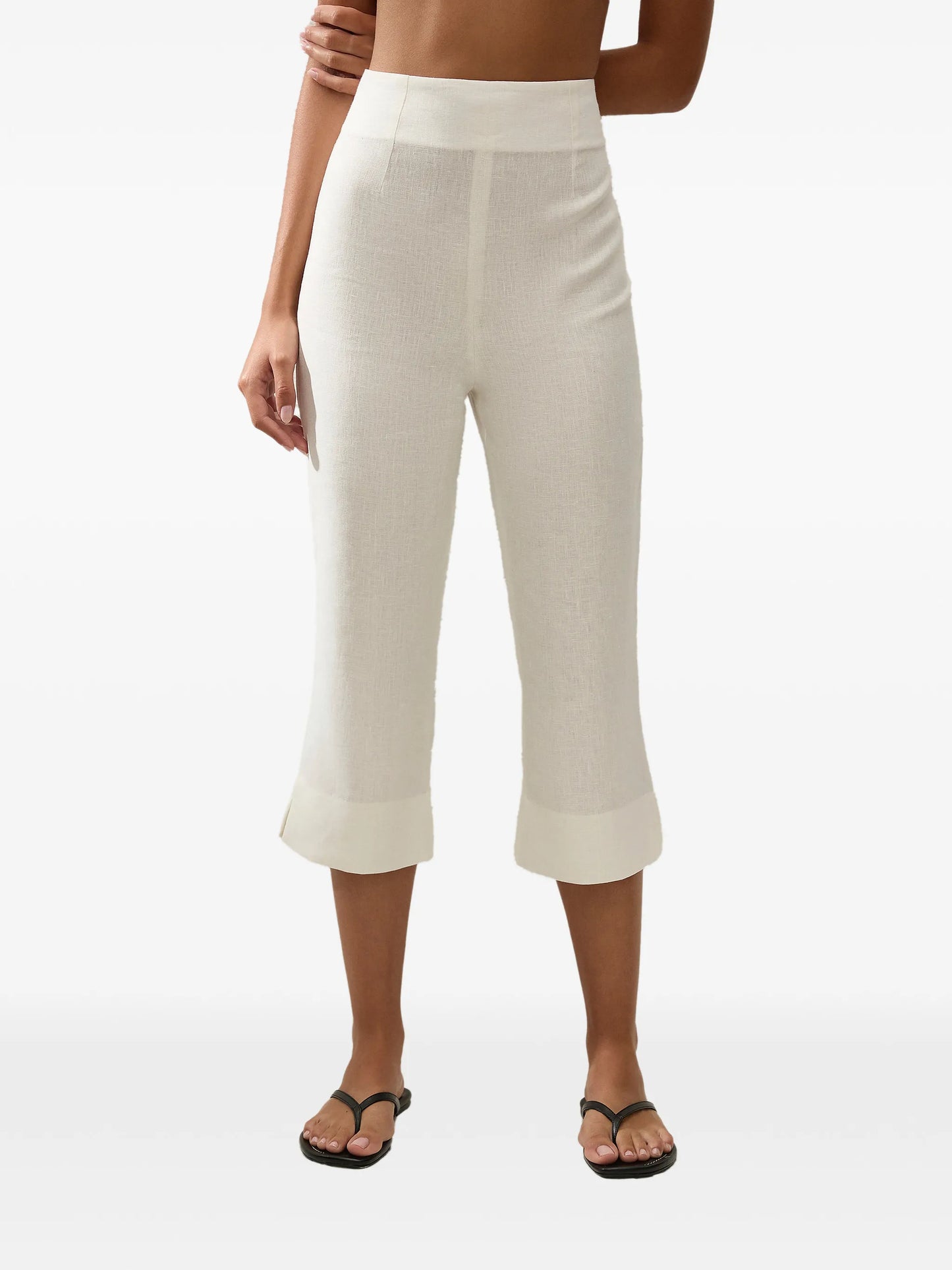 Valeria linen trousers