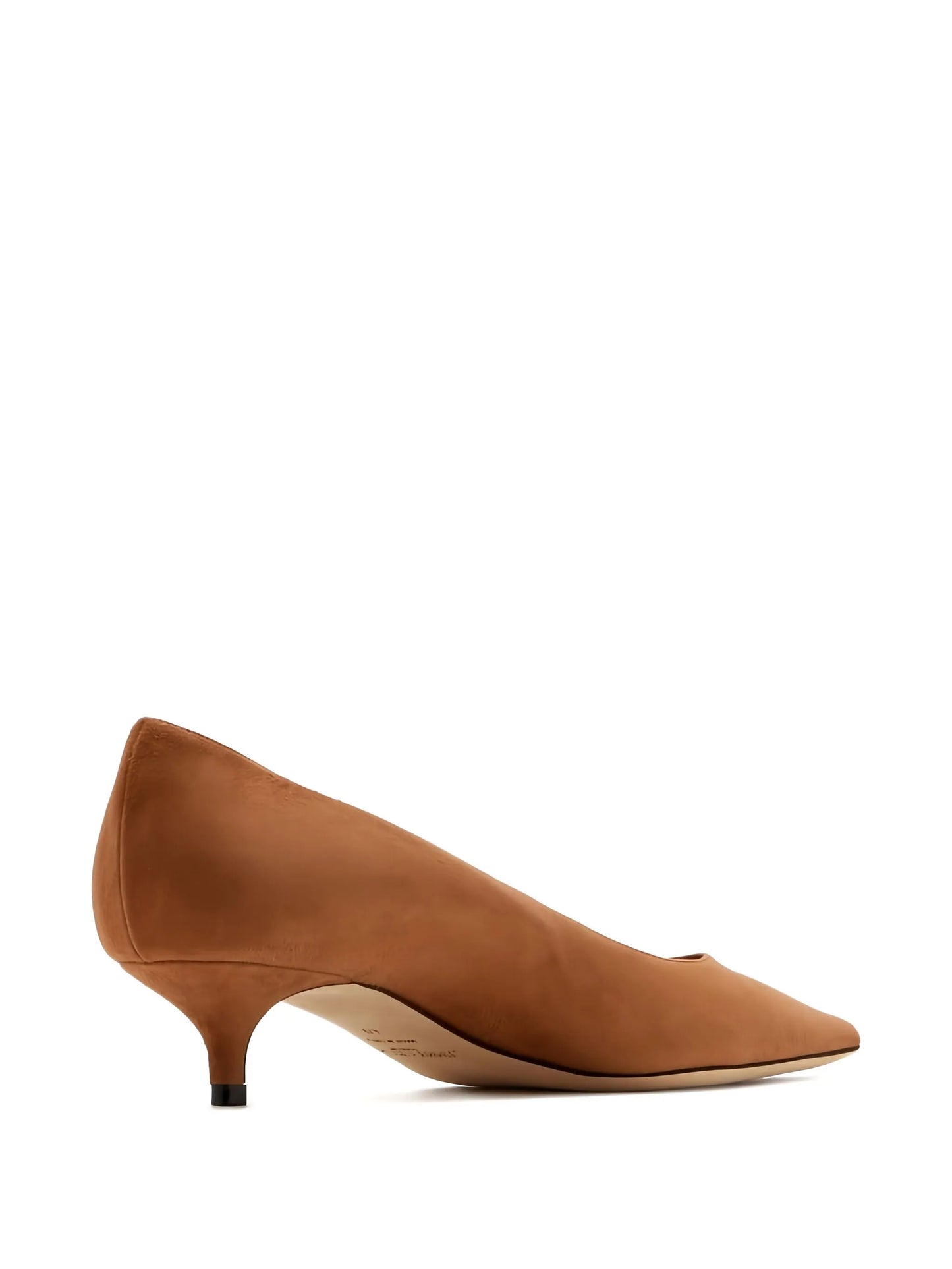 35mm Amela pointed suede pumps