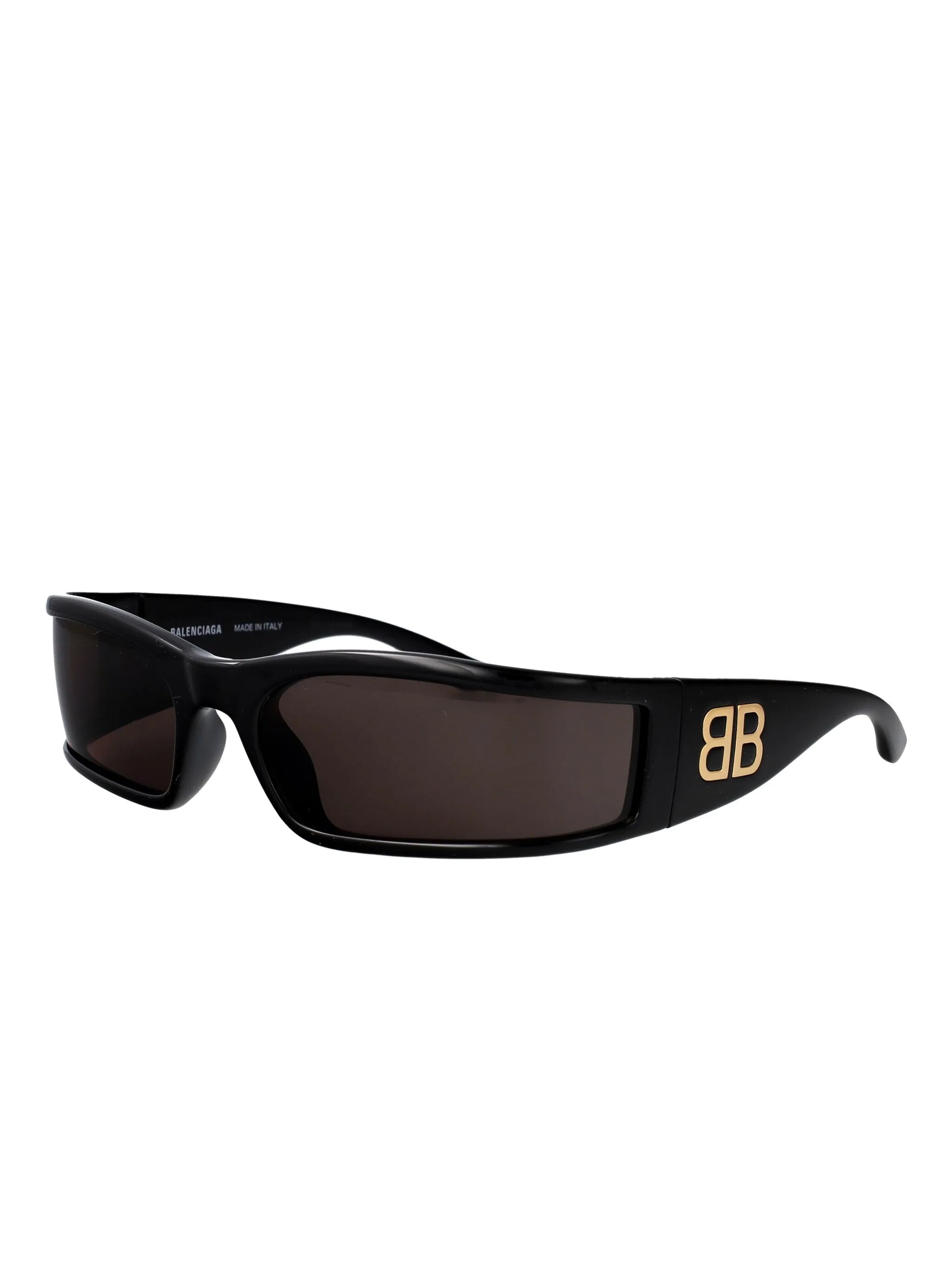 logo rectangle-frame sunglasses
