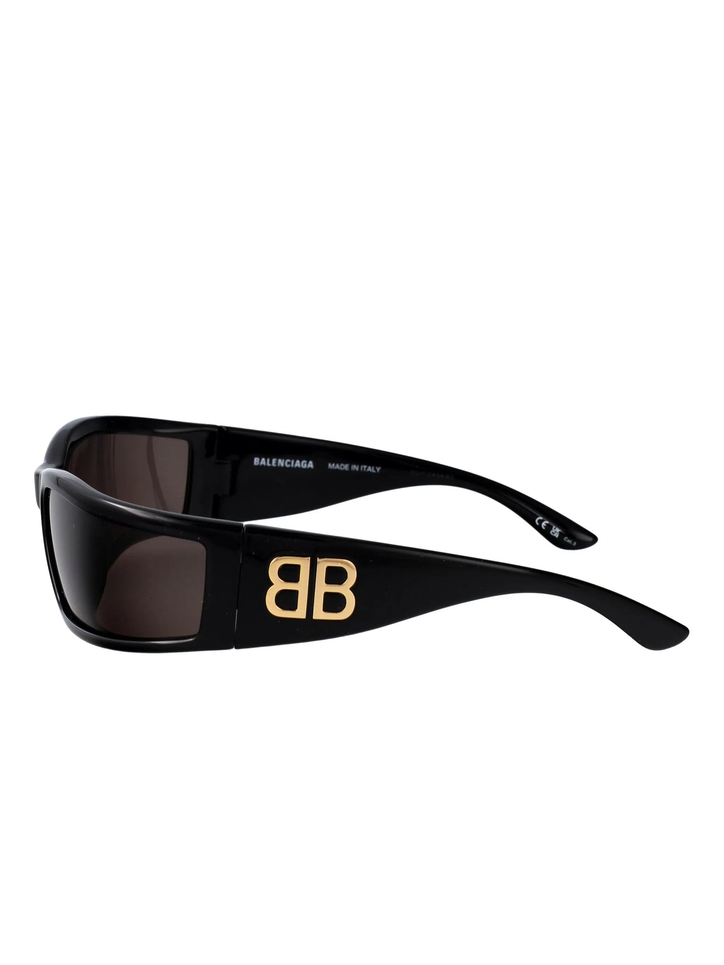 logo rectangle-frame sunglasses