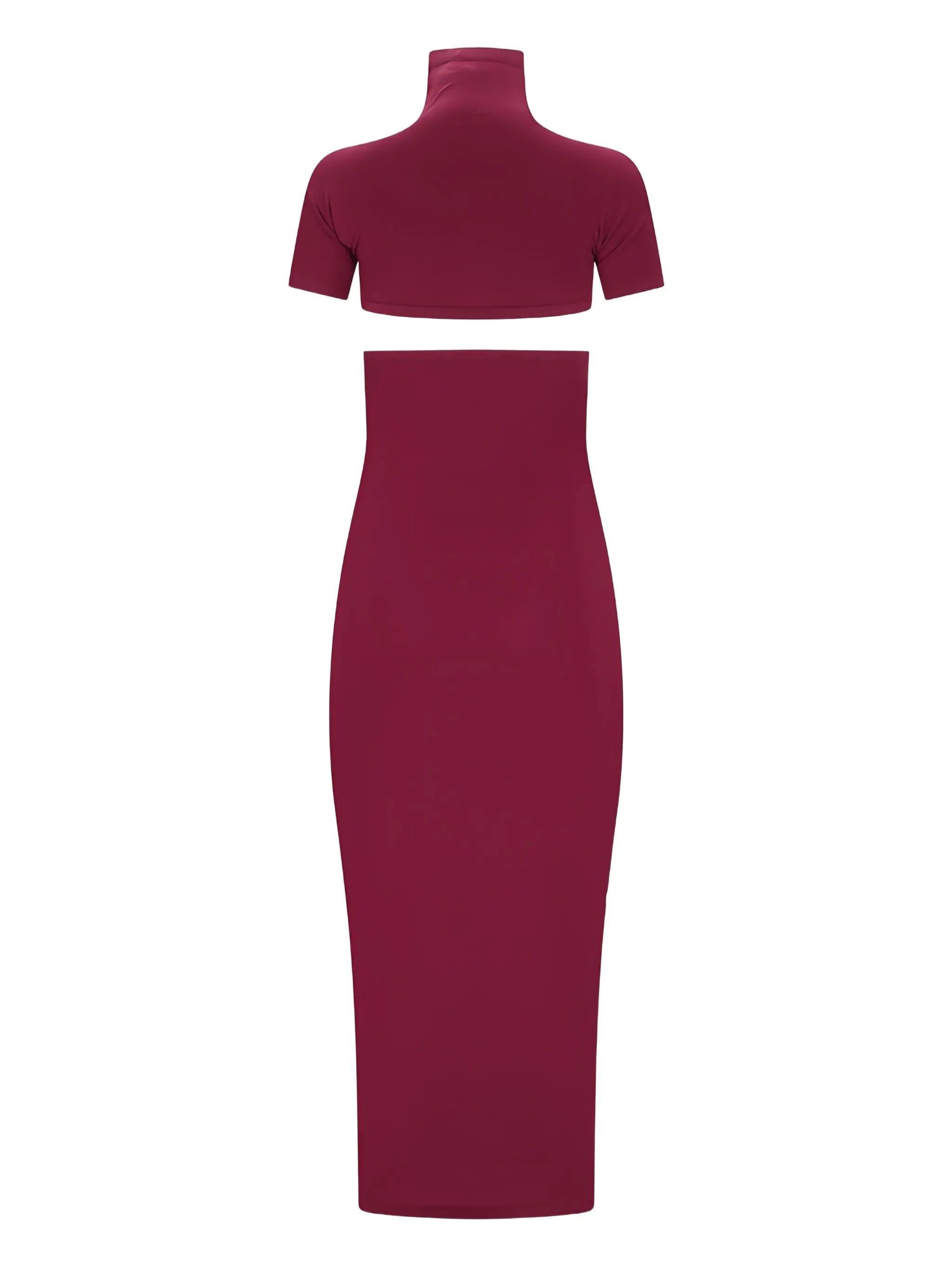cut-out maxi dress